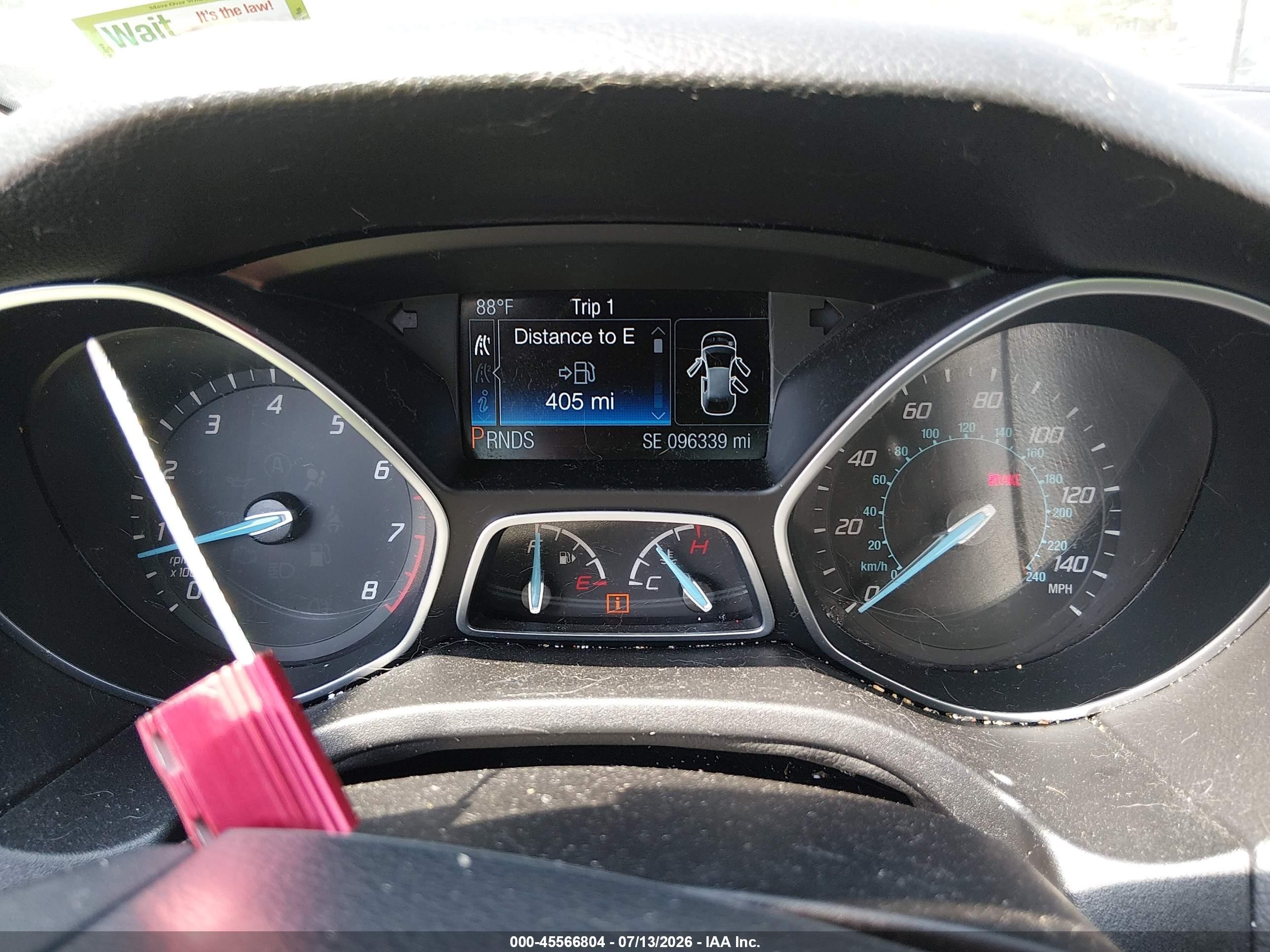 2014 Ford Focus Titanium Gray vin: 1FADP3J26EL279383