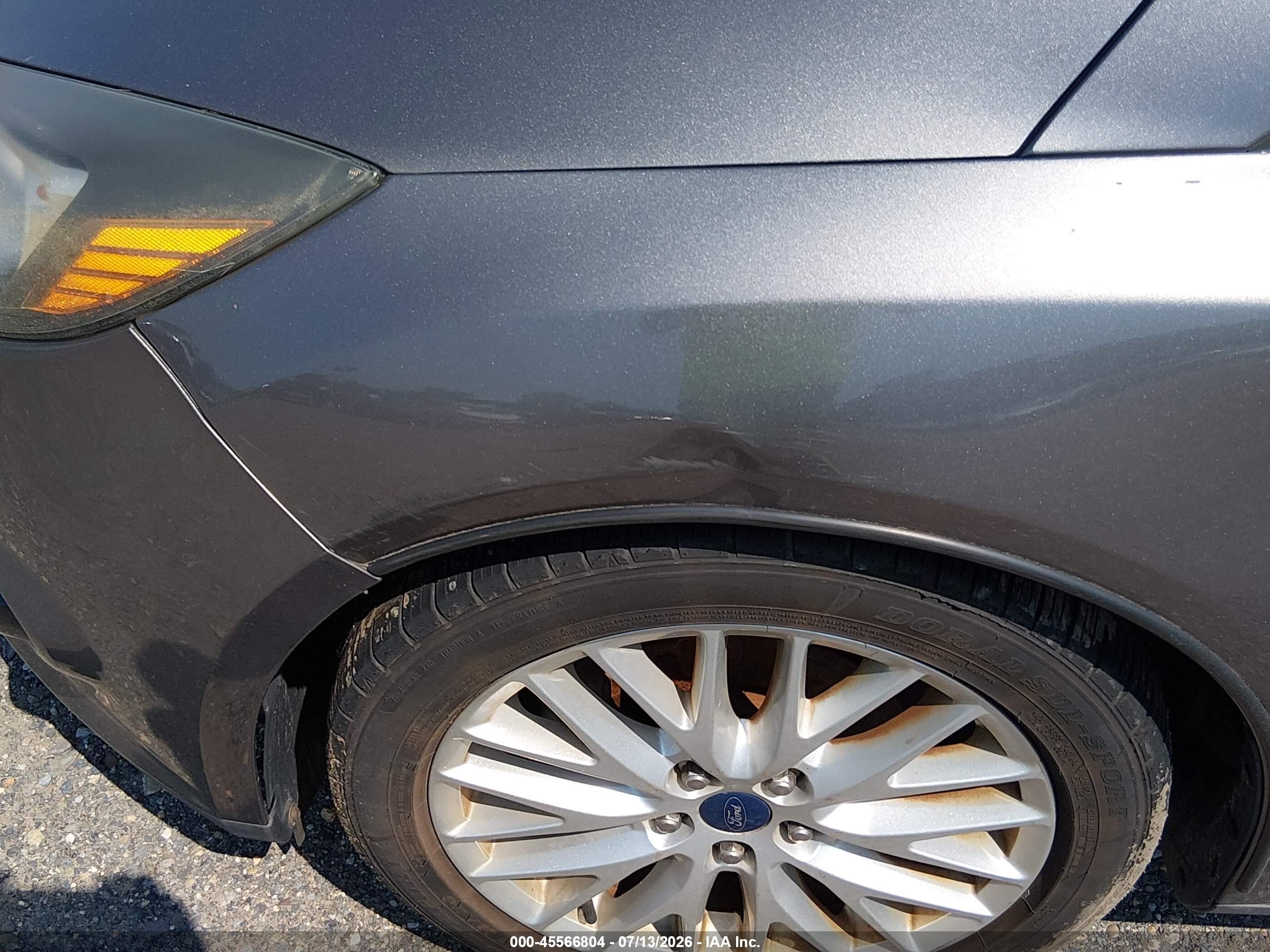 2014 Ford Focus Titanium Gray vin: 1FADP3J26EL279383