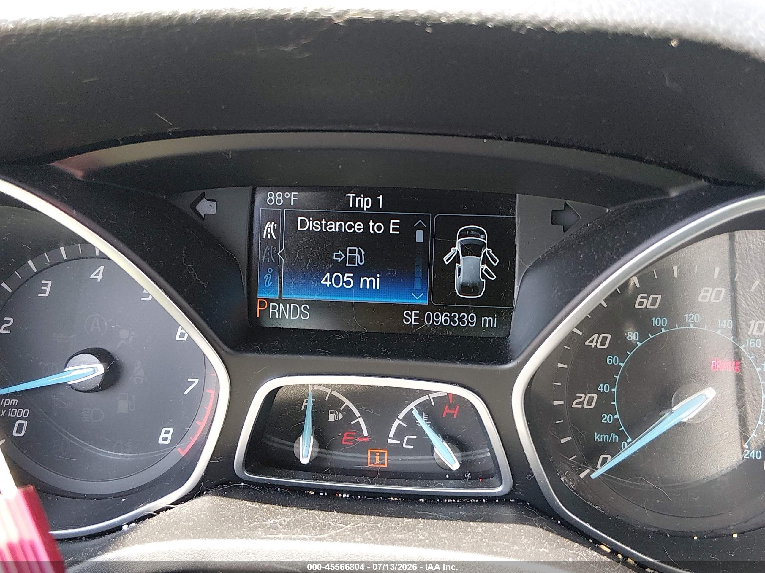 2014 Ford Focus Titanium Gray vin: 1FADP3J26EL279383