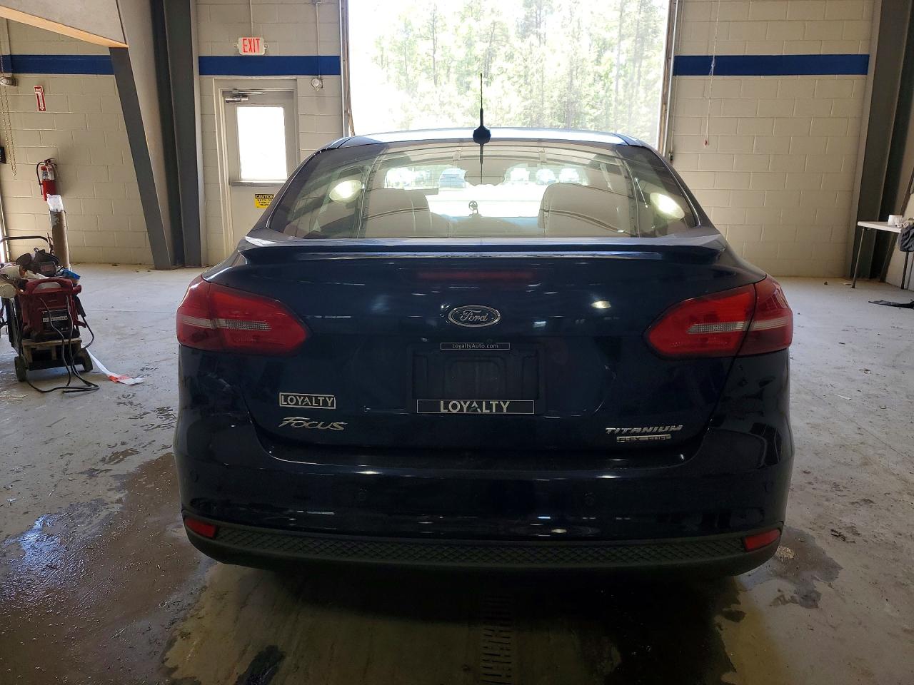 2016 Ford Focus Titanium Blue vin: 1FADP3J26GL335759