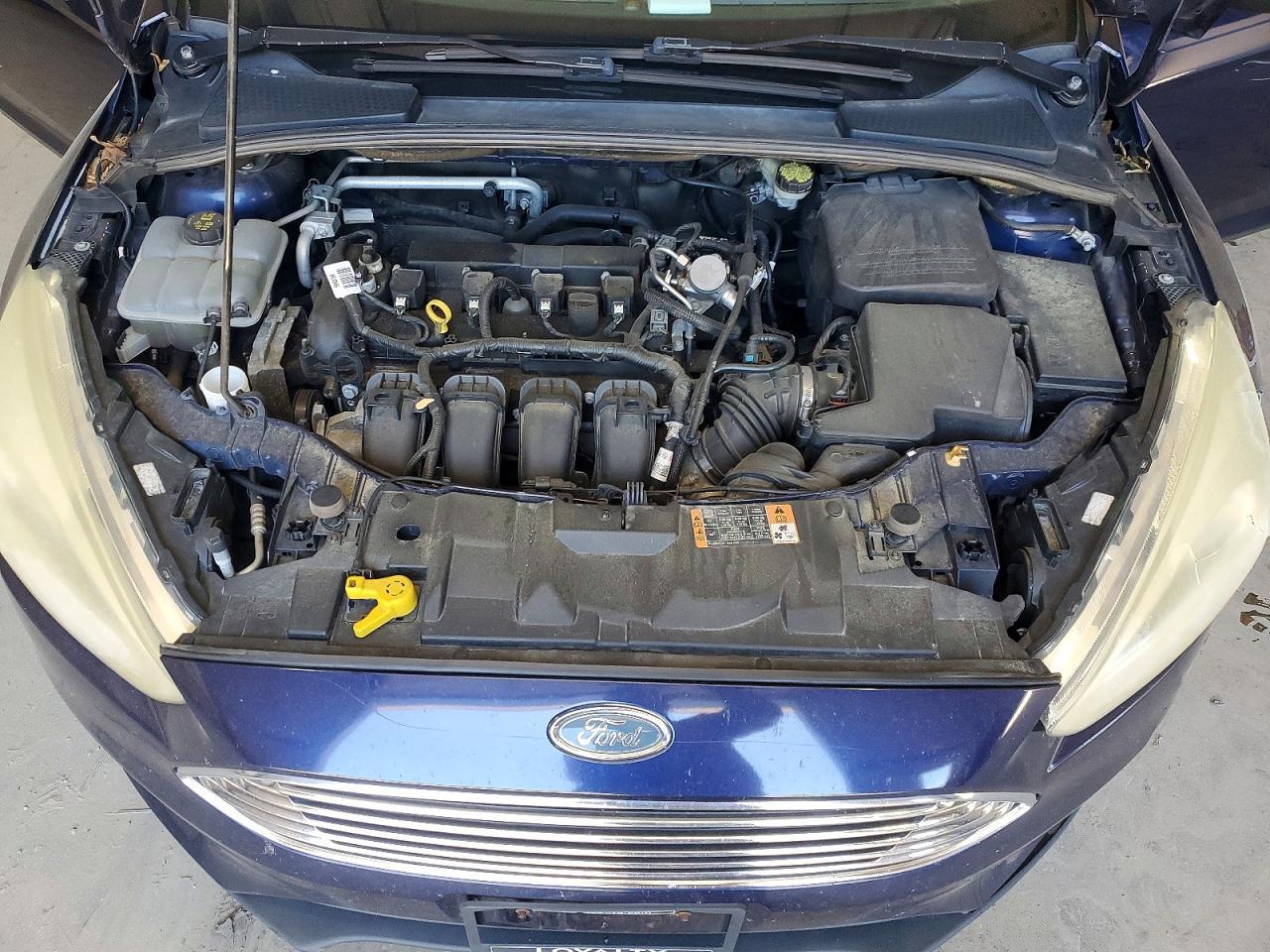 2016 Ford Focus Titanium Blue vin: 1FADP3J26GL335759