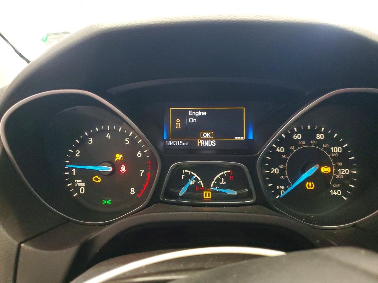 2016 Ford Focus Titanium Blue vin: 1FADP3J26GL335759