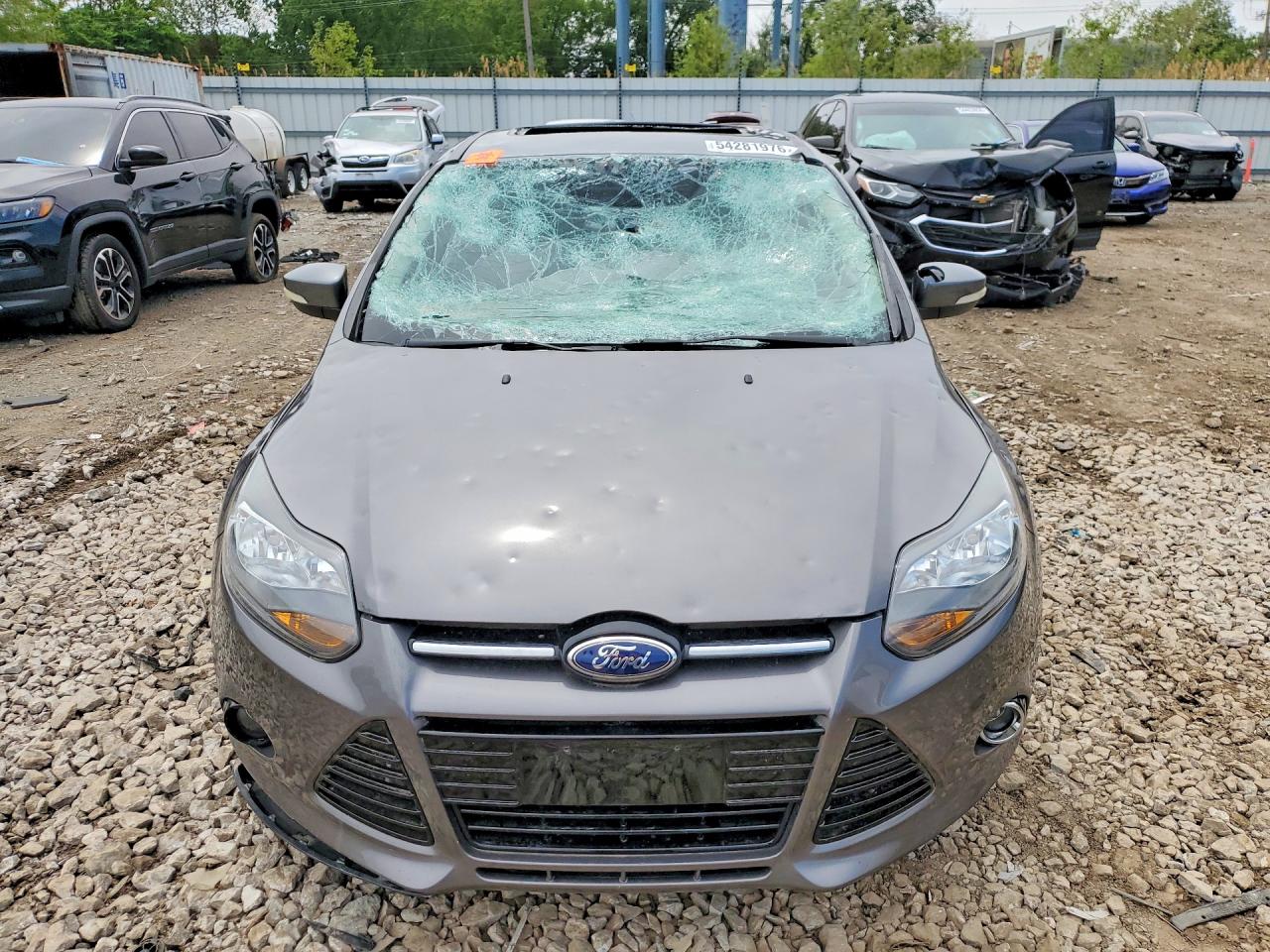2014 Ford Focus Titanium Black vin: 1FADP3J27EL106911
