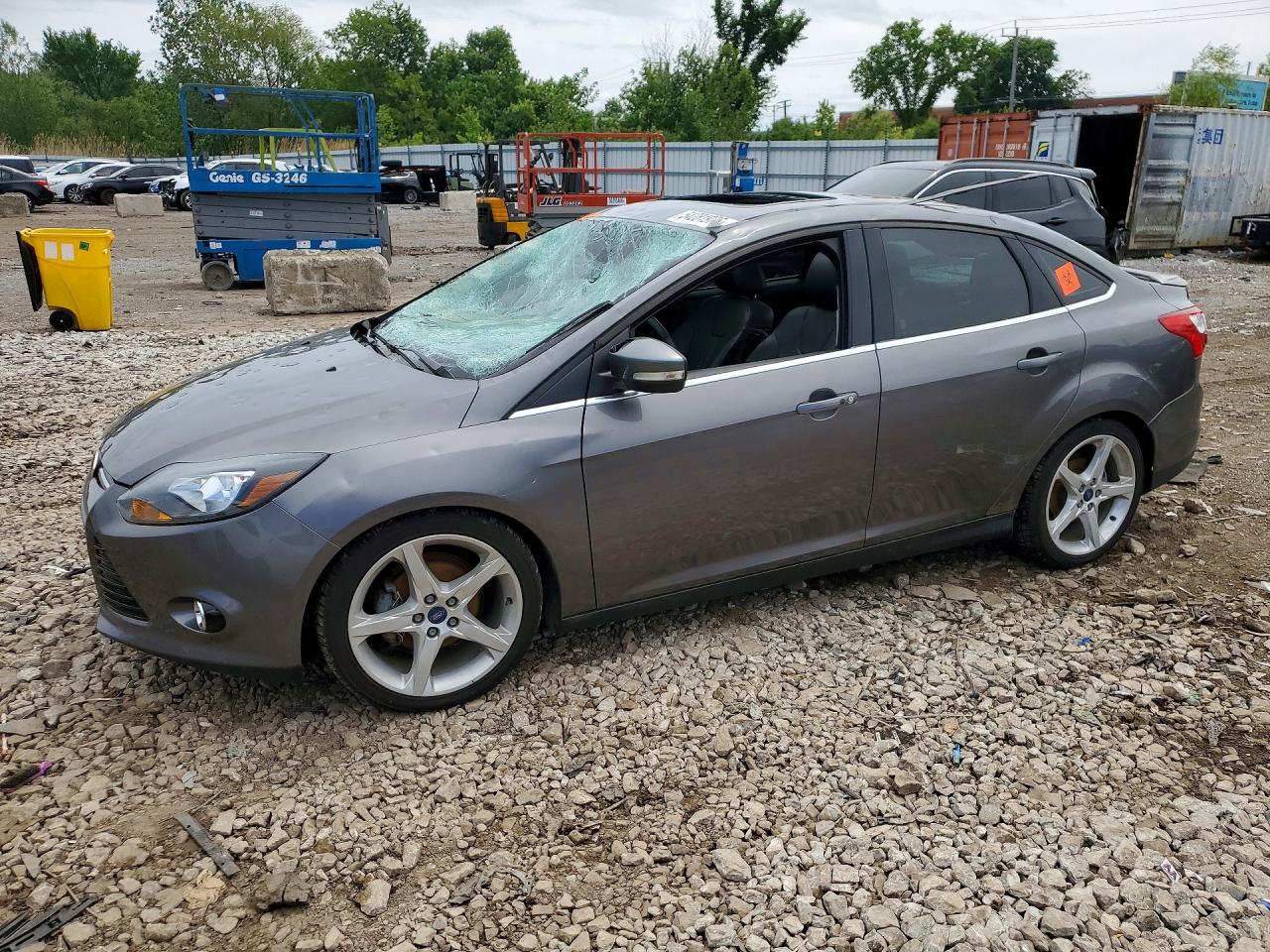 2014 Ford Focus Titanium Black vin: 1FADP3J27EL106911