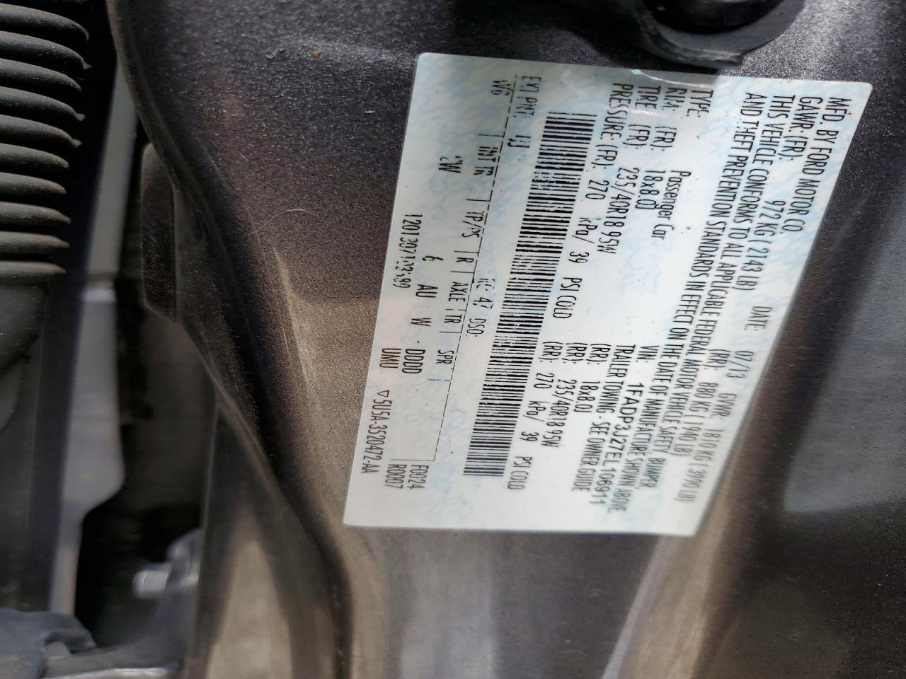2014 Ford Focus Titanium Black vin: 1FADP3J27EL106911