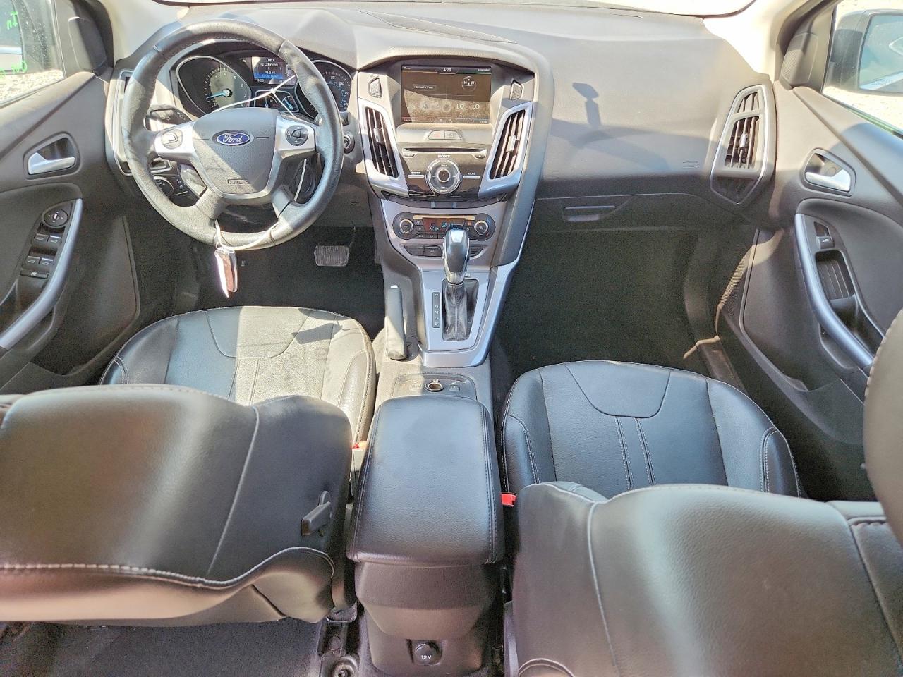 2014 Ford Focus Titanium Серый vin: 1FADP3J27EL224344