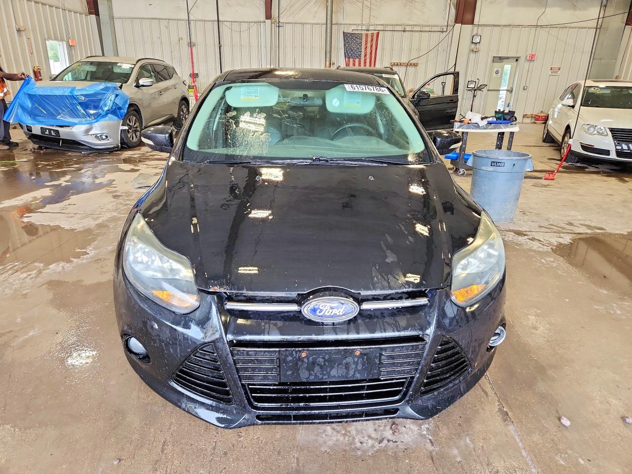 2014 Ford Focus Titanium Black vin: 1FADP3J27EL230046