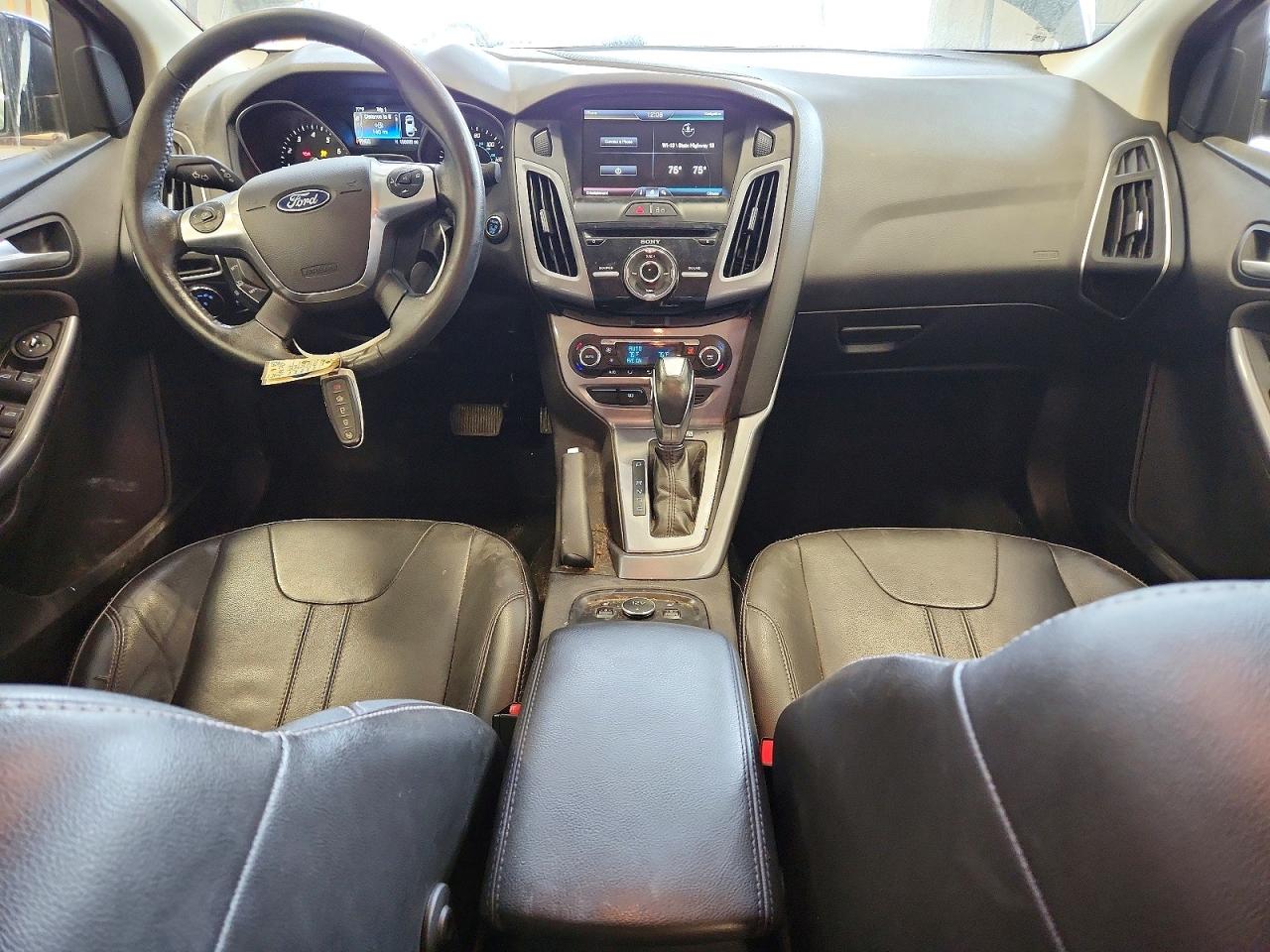 2014 Ford Focus Titanium Black vin: 1FADP3J27EL230046