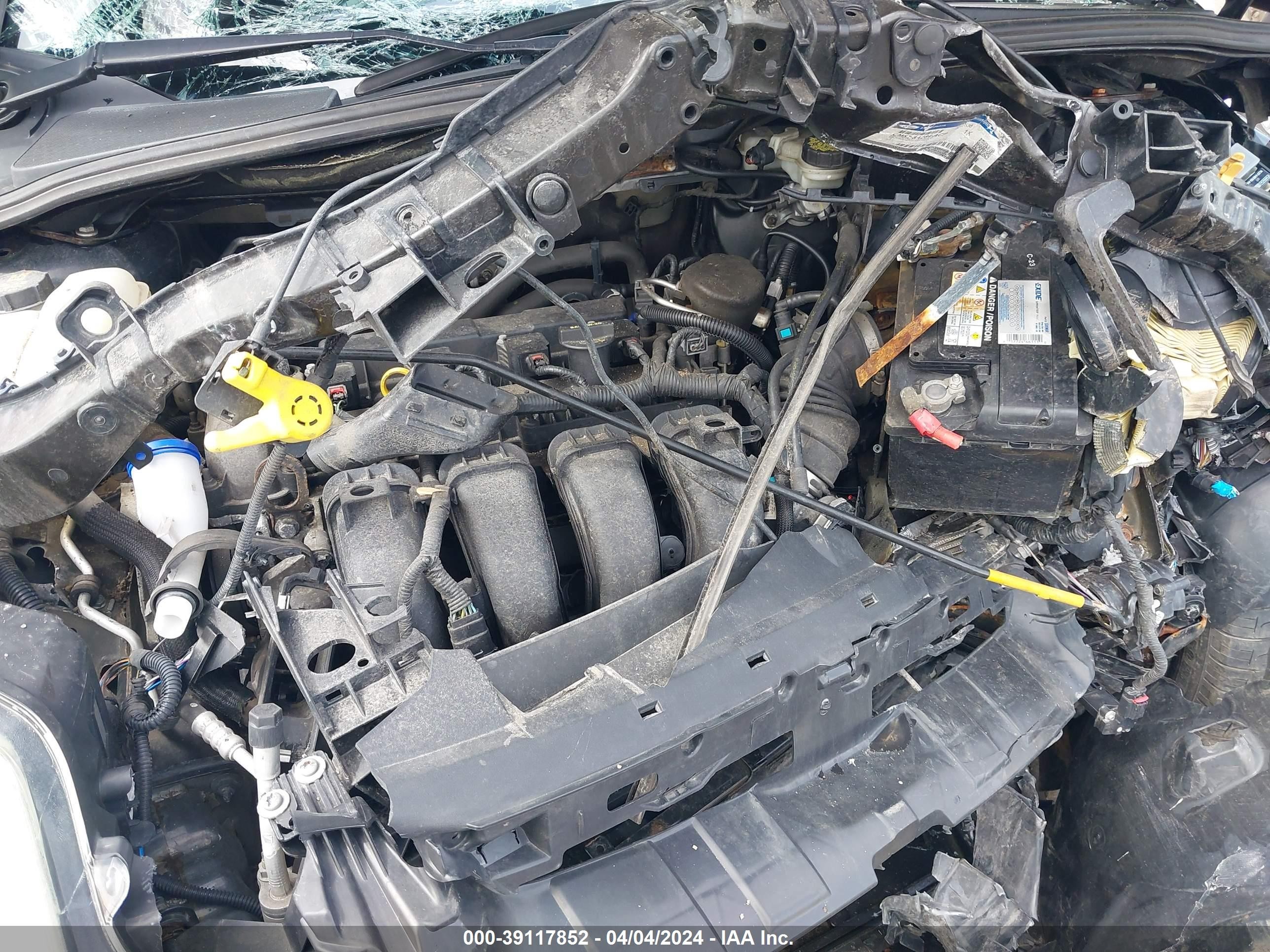 2014 Ford Focus Titanium Черный vin: 1FADP3J27EL234873