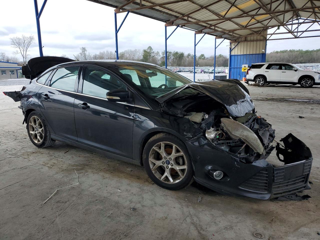 2014 Ford Focus Titanium Black vin: 1FADP3J27EL292241