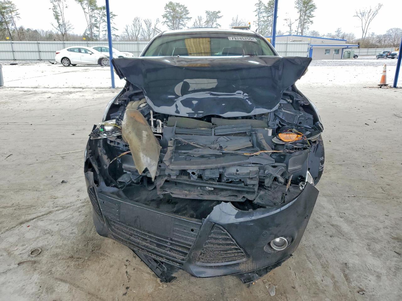2014 Ford Focus Titanium Black vin: 1FADP3J27EL292241