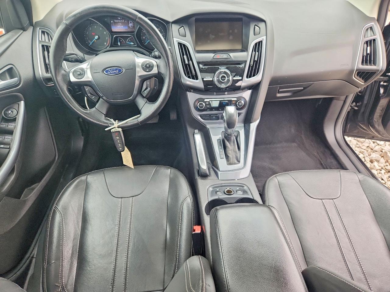 2013 Ford Focus Titanium Black vin: 1FADP3J28DL276371