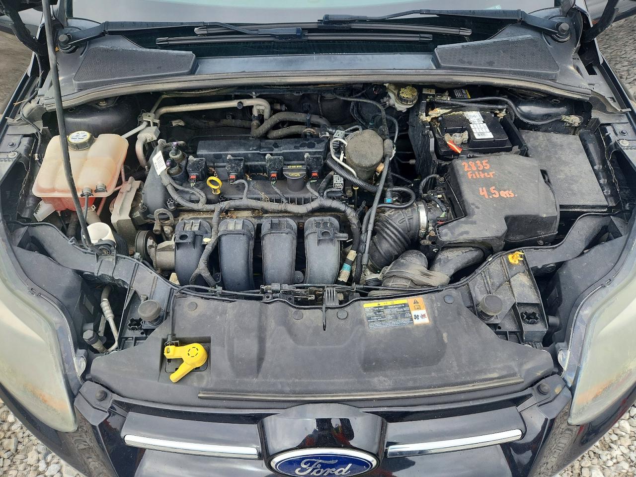 2013 Ford Focus Titanium Black vin: 1FADP3J28DL276371