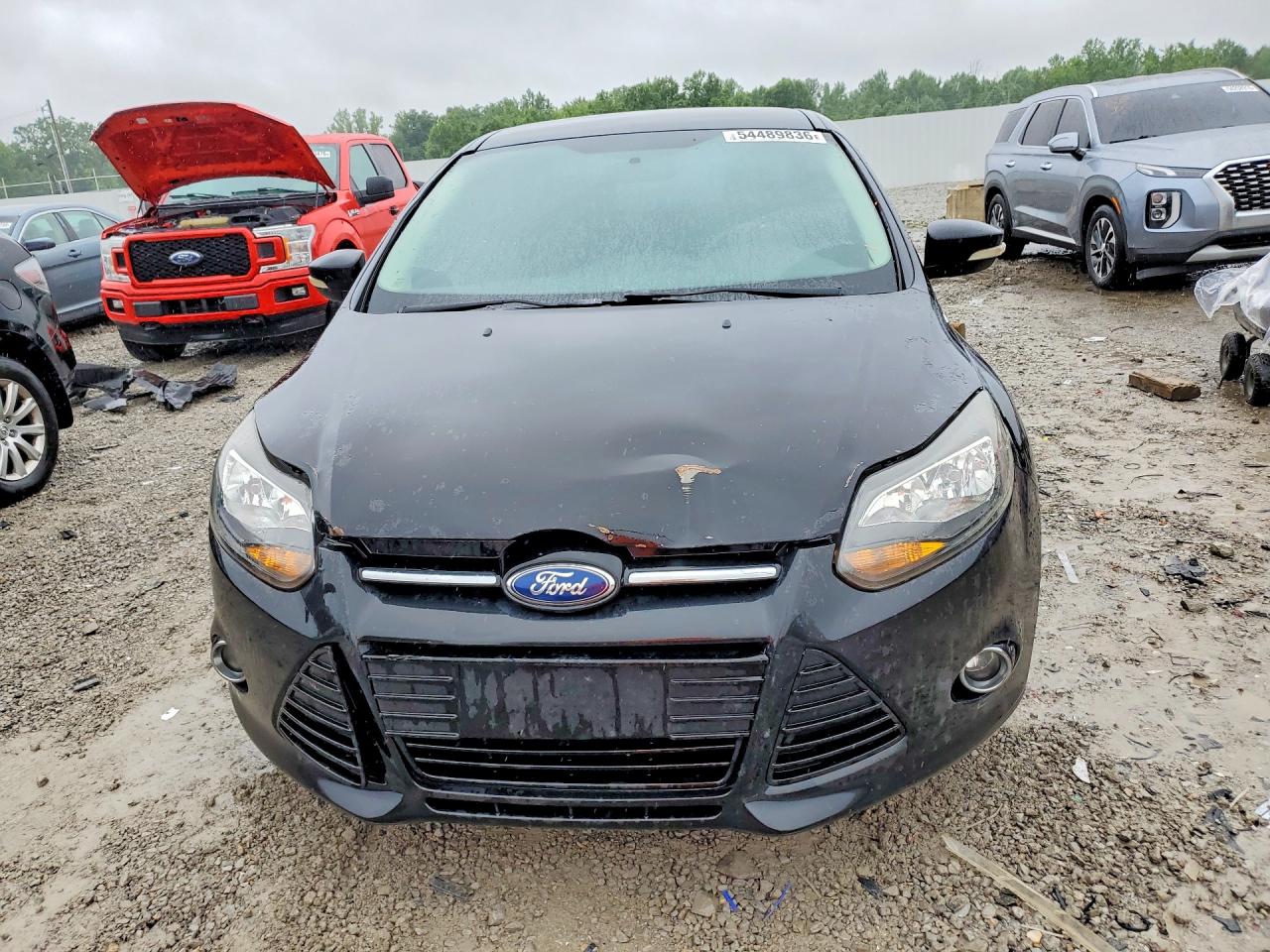 2014 Ford Focus Titanium Black vin: 1FADP3J28EL128870