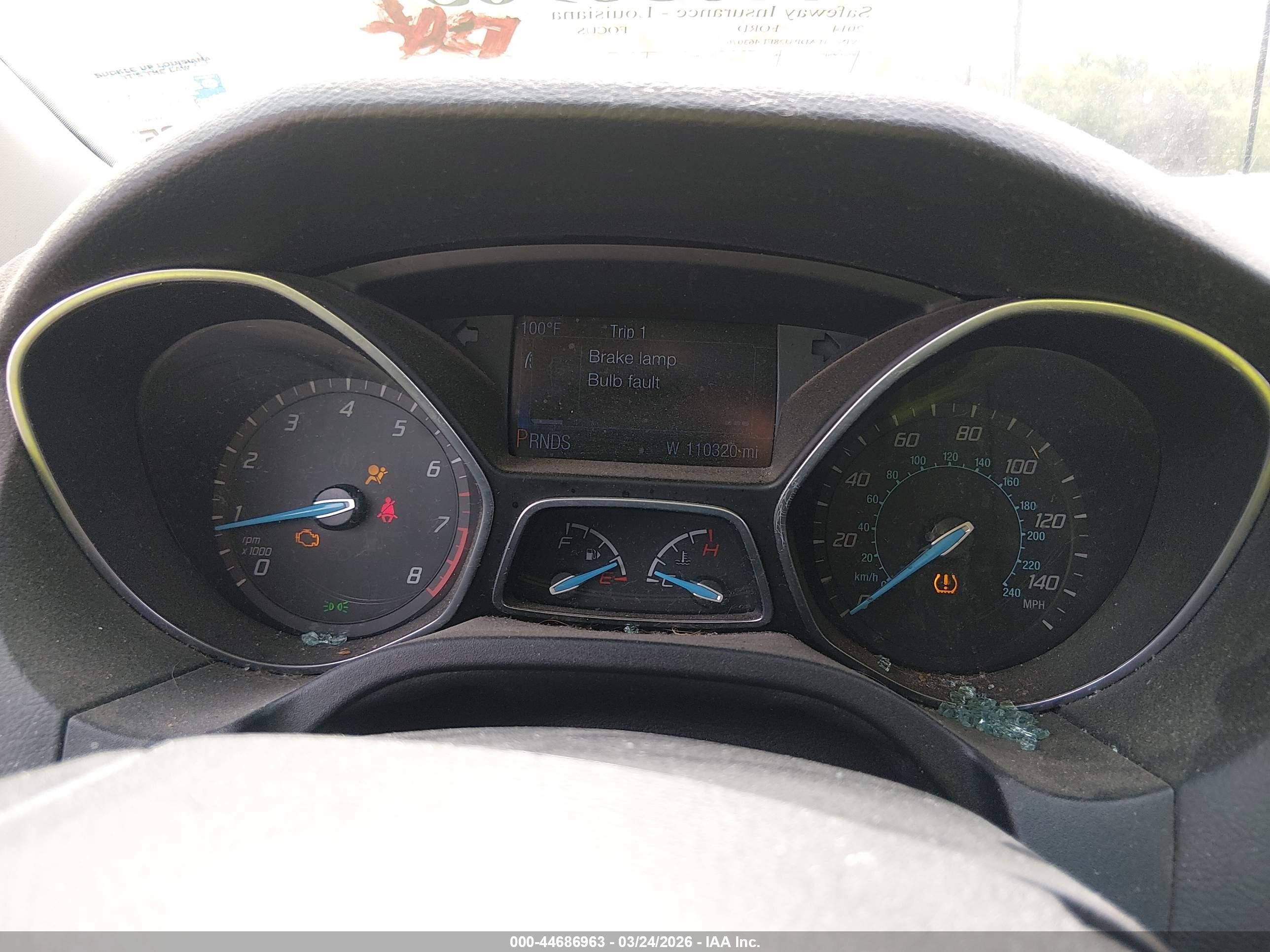 2014 Ford Focus Titanium Gray vin: 1FADP3J28EL463076
