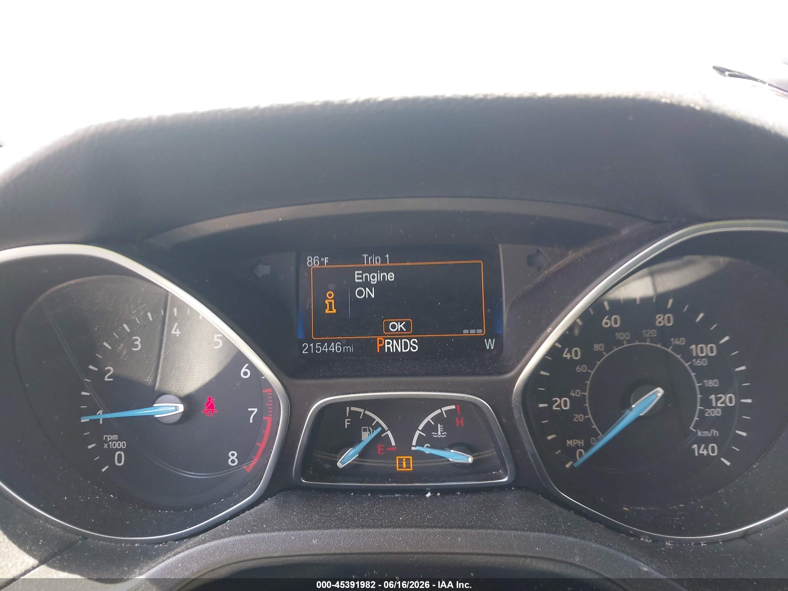 2015 Ford Focus Titanium Blue vin: 1FADP3J28FL275241