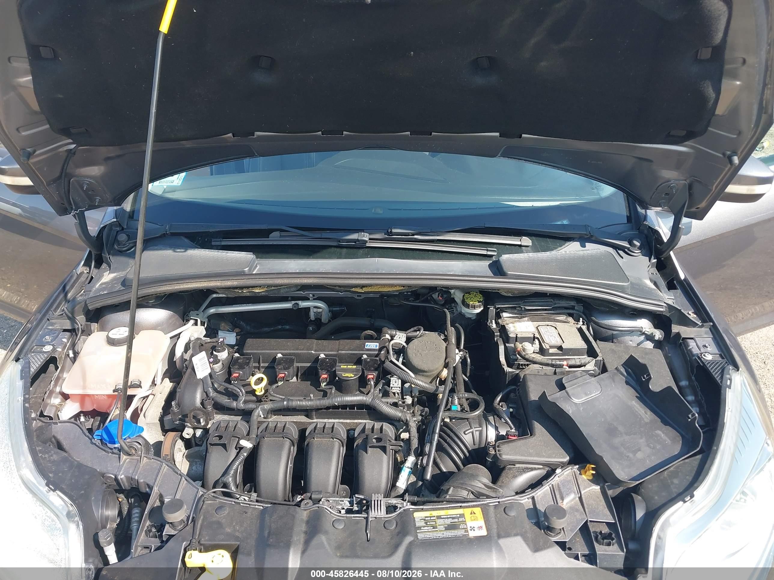 2013 Ford Focus Titanium Gray vin: 1FADP3J29DL129007