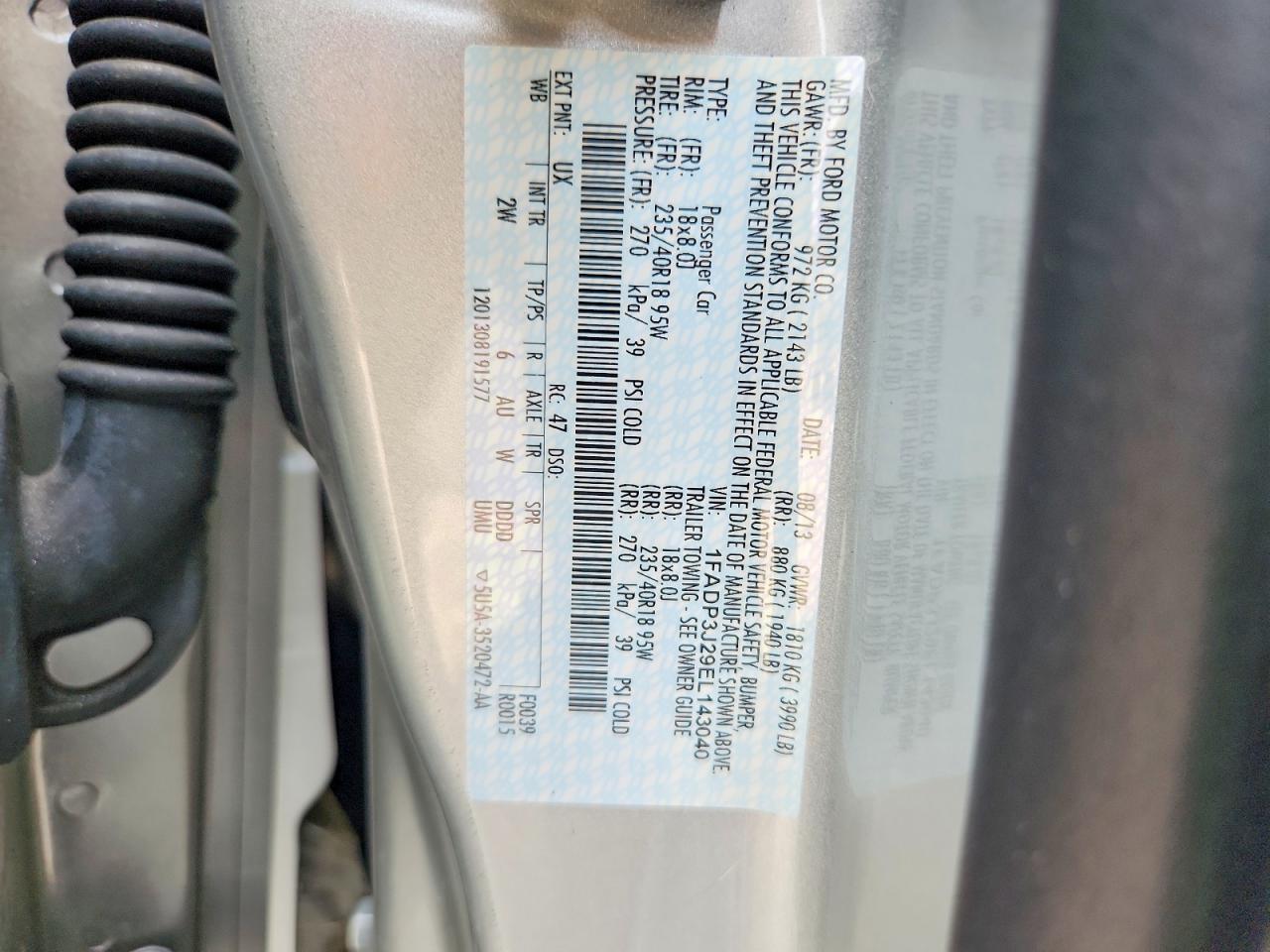 2014 Ford Focus Titanium Silver vin: 1FADP3J29EL143040