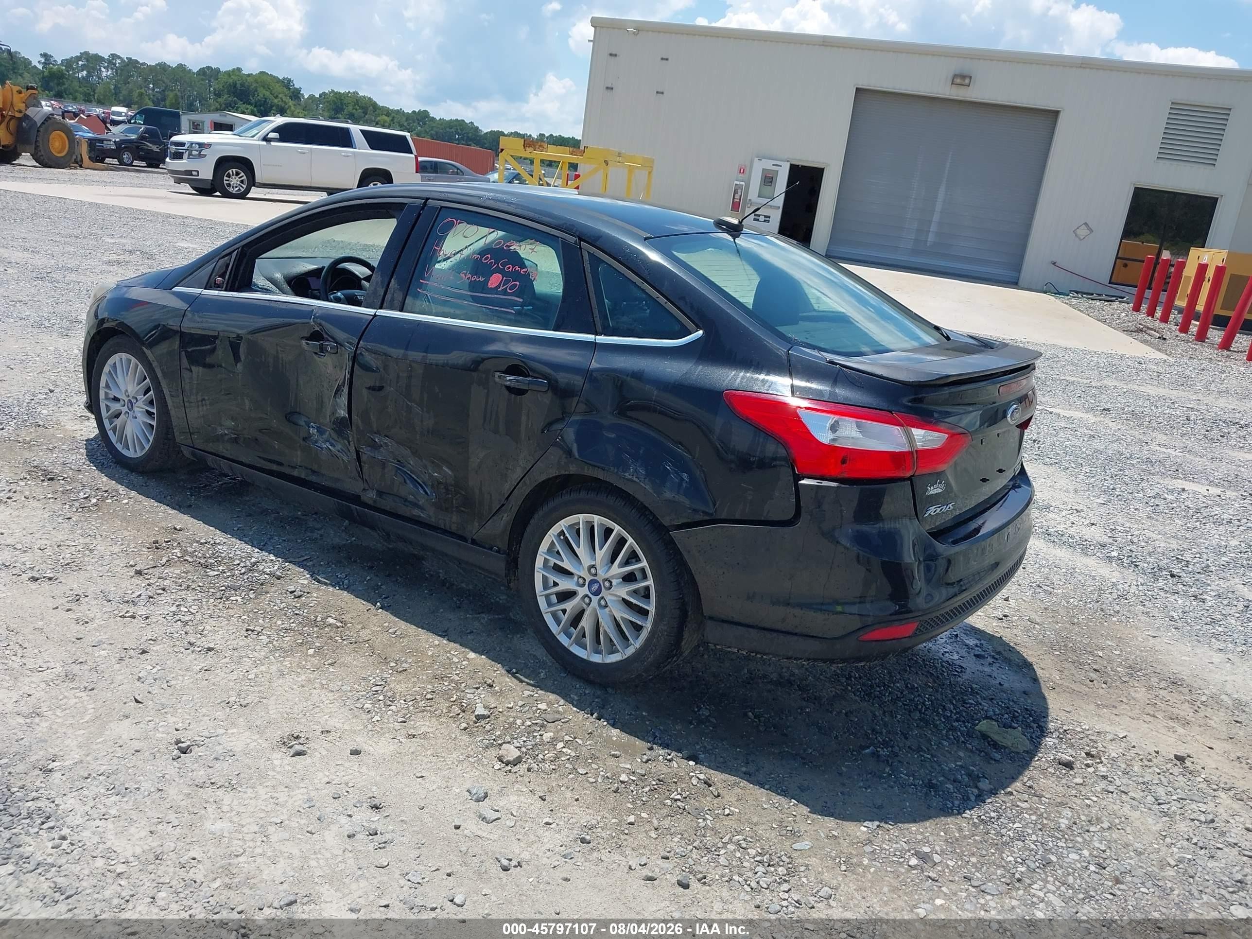 2013 Ford Focus Titanium Black vin: 1FADP3J2XDL198708