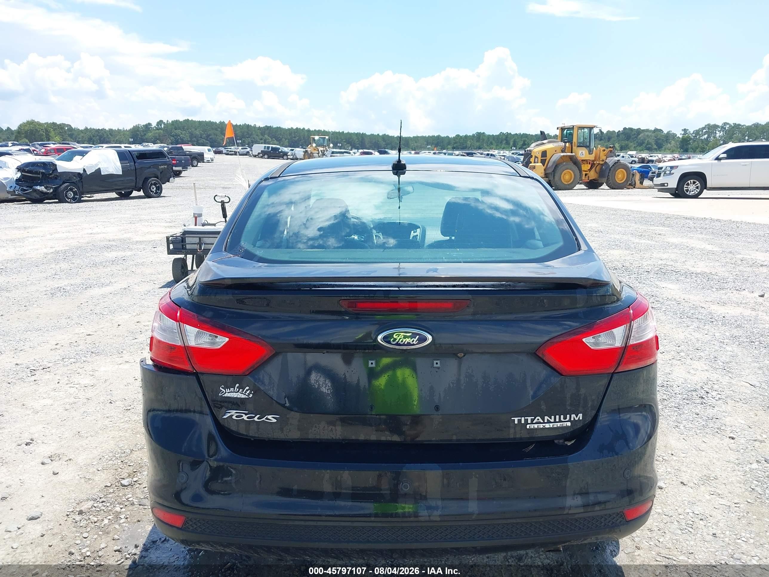 2013 Ford Focus Titanium Black vin: 1FADP3J2XDL198708