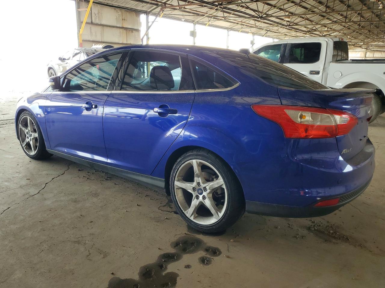 2014 Ford Focus Titanium Blue vin: 1FADP3J2XEL199021