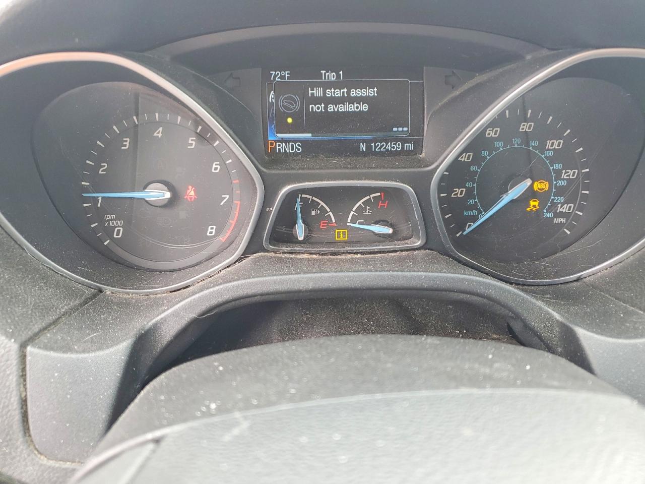 2014 Ford Focus Titanium Красный vin: 1FADP3J2XEL312255
