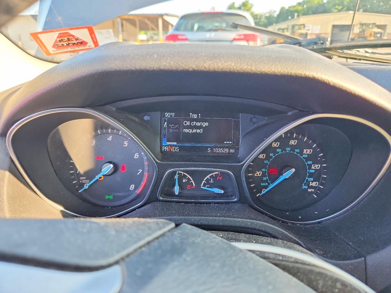 2014 Ford Focus Titanium Gray vin: 1FADP3J2XEL462916
