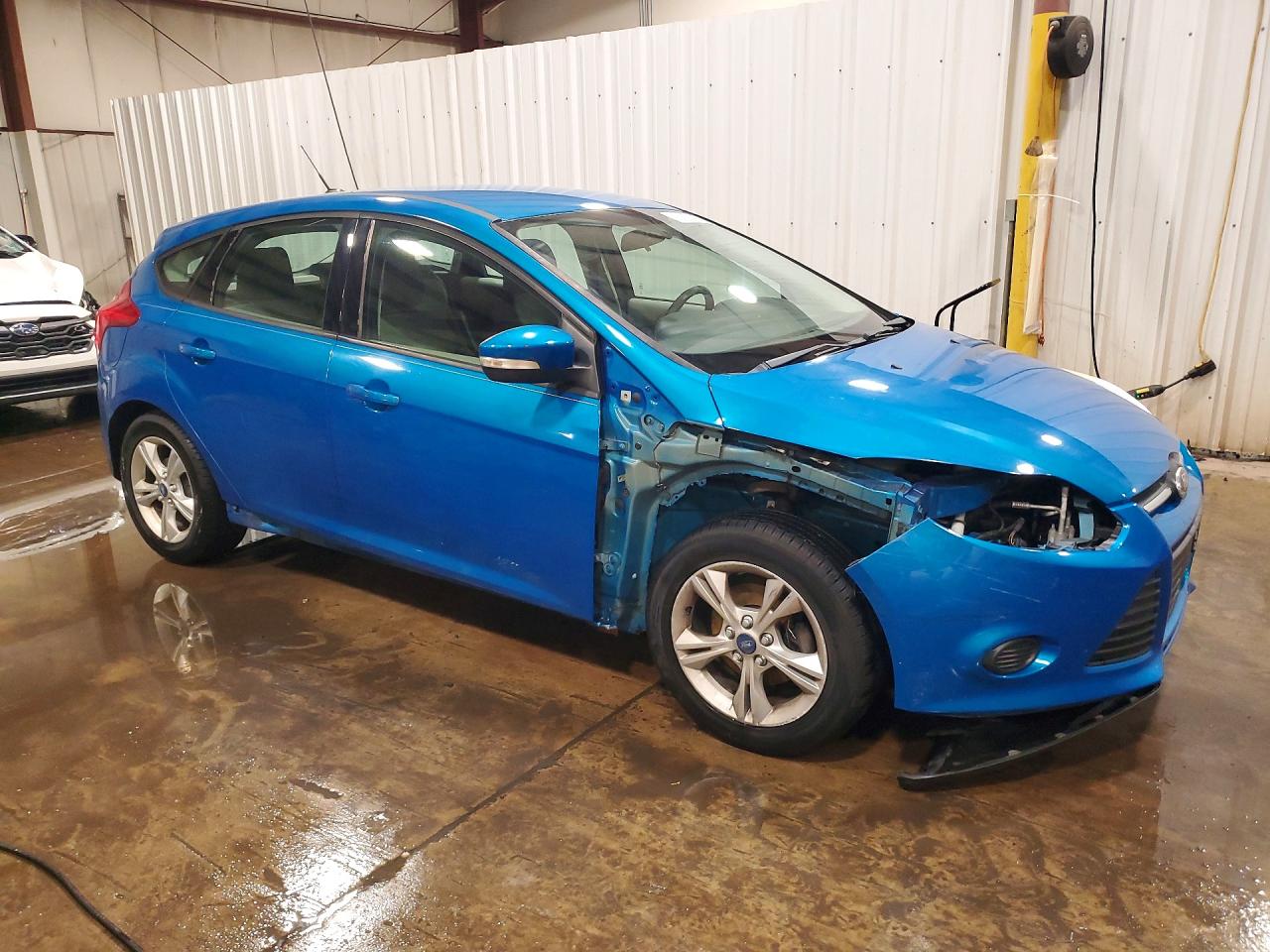 2013 Ford Focus Se Синий vin: 1FADP3K20DL120842