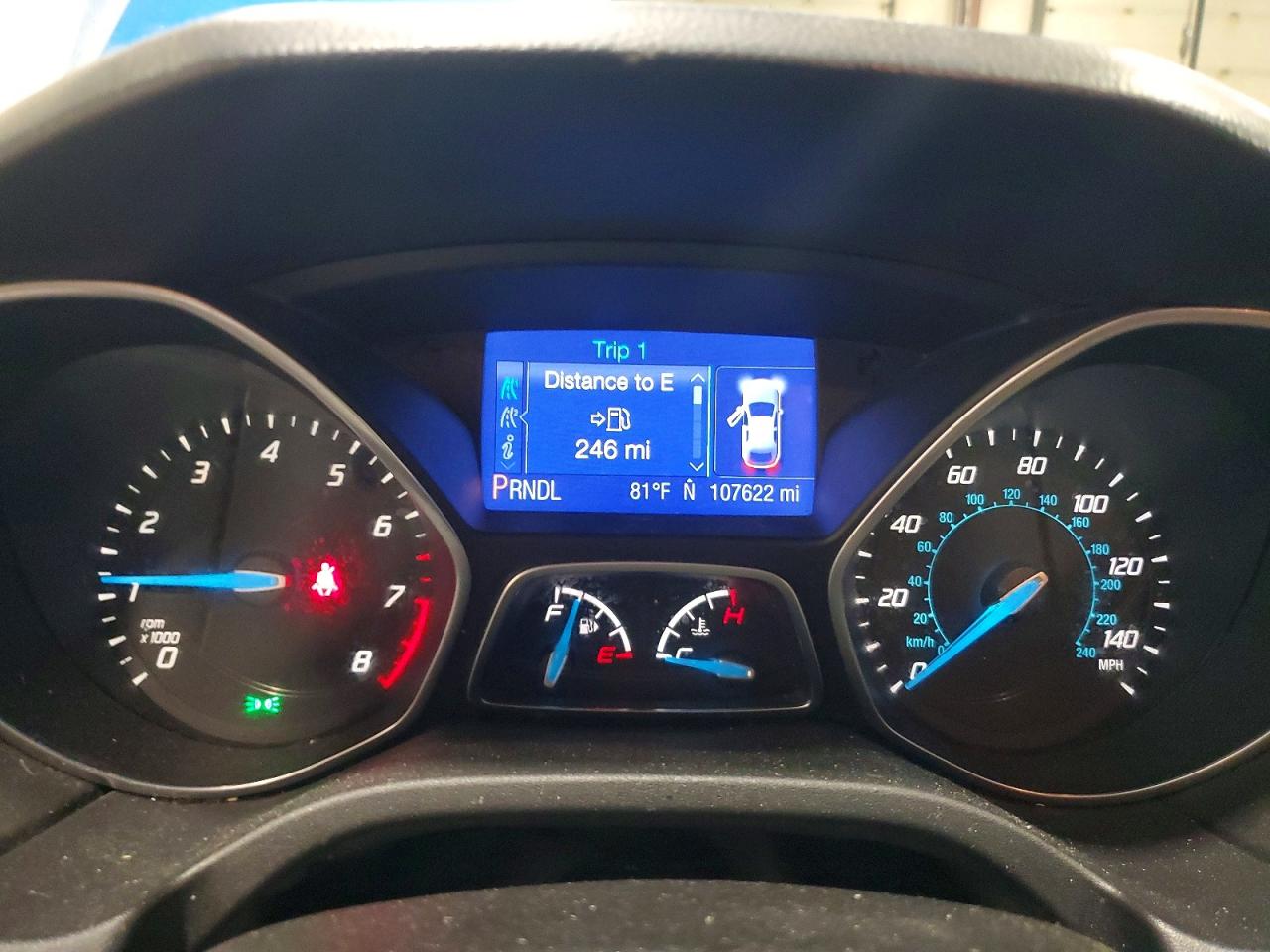 2013 Ford Focus Se Синий vin: 1FADP3K20DL120842