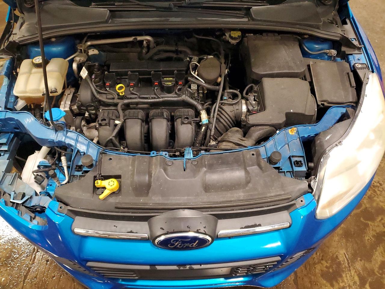 2013 Ford Focus Se Синий vin: 1FADP3K20DL120842