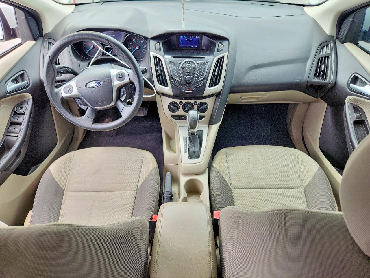 2013 Ford Focus Se White vin: 1FADP3K20DL125569