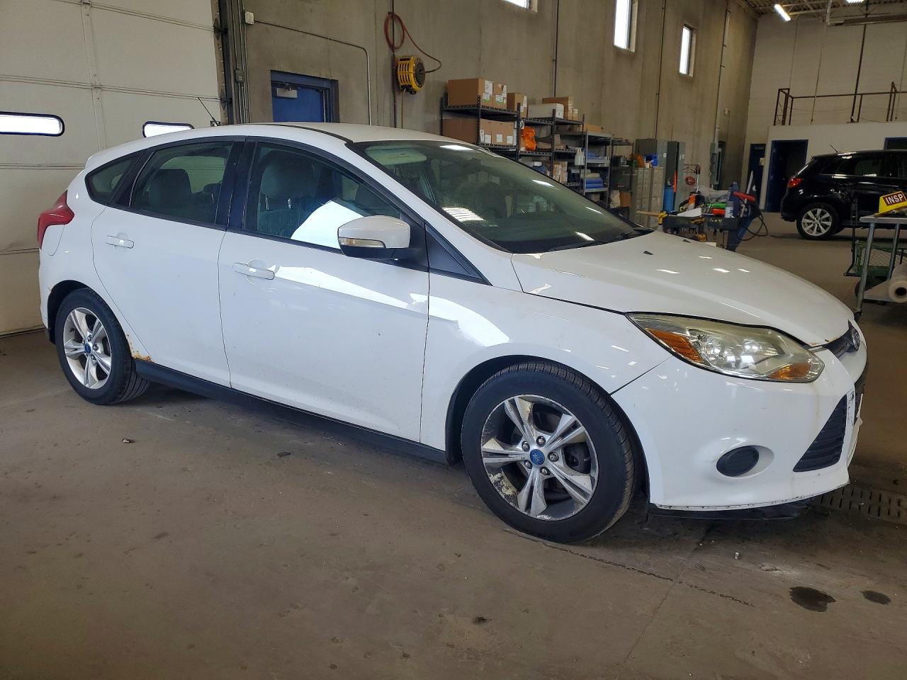 2013 Ford Focus Se White vin: 1FADP3K20DL125572