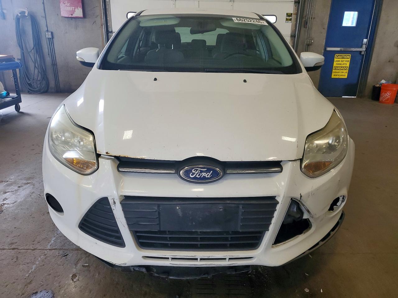 2013 Ford Focus Se White vin: 1FADP3K20DL125572