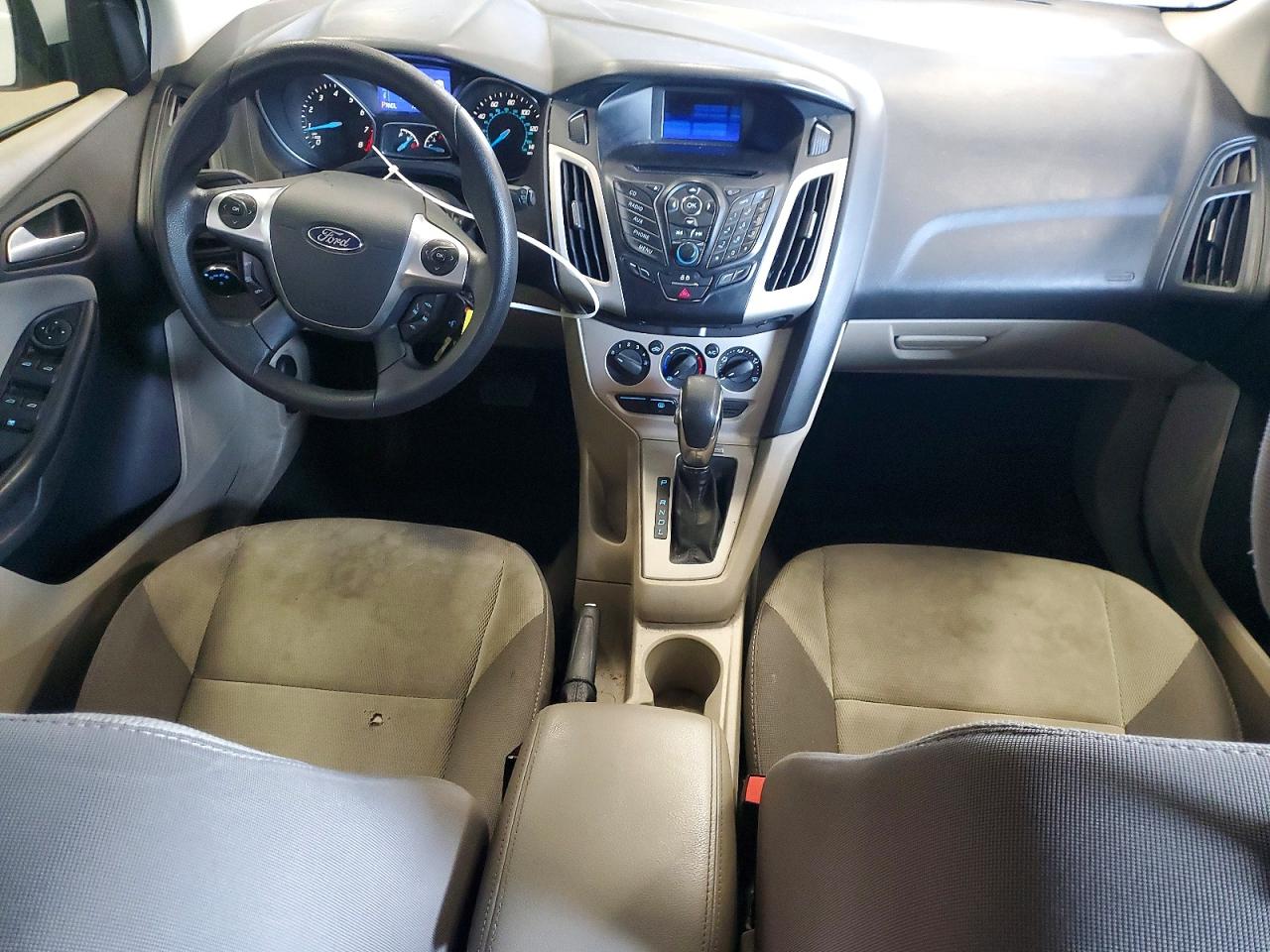 2013 Ford Focus Se White vin: 1FADP3K20DL125572