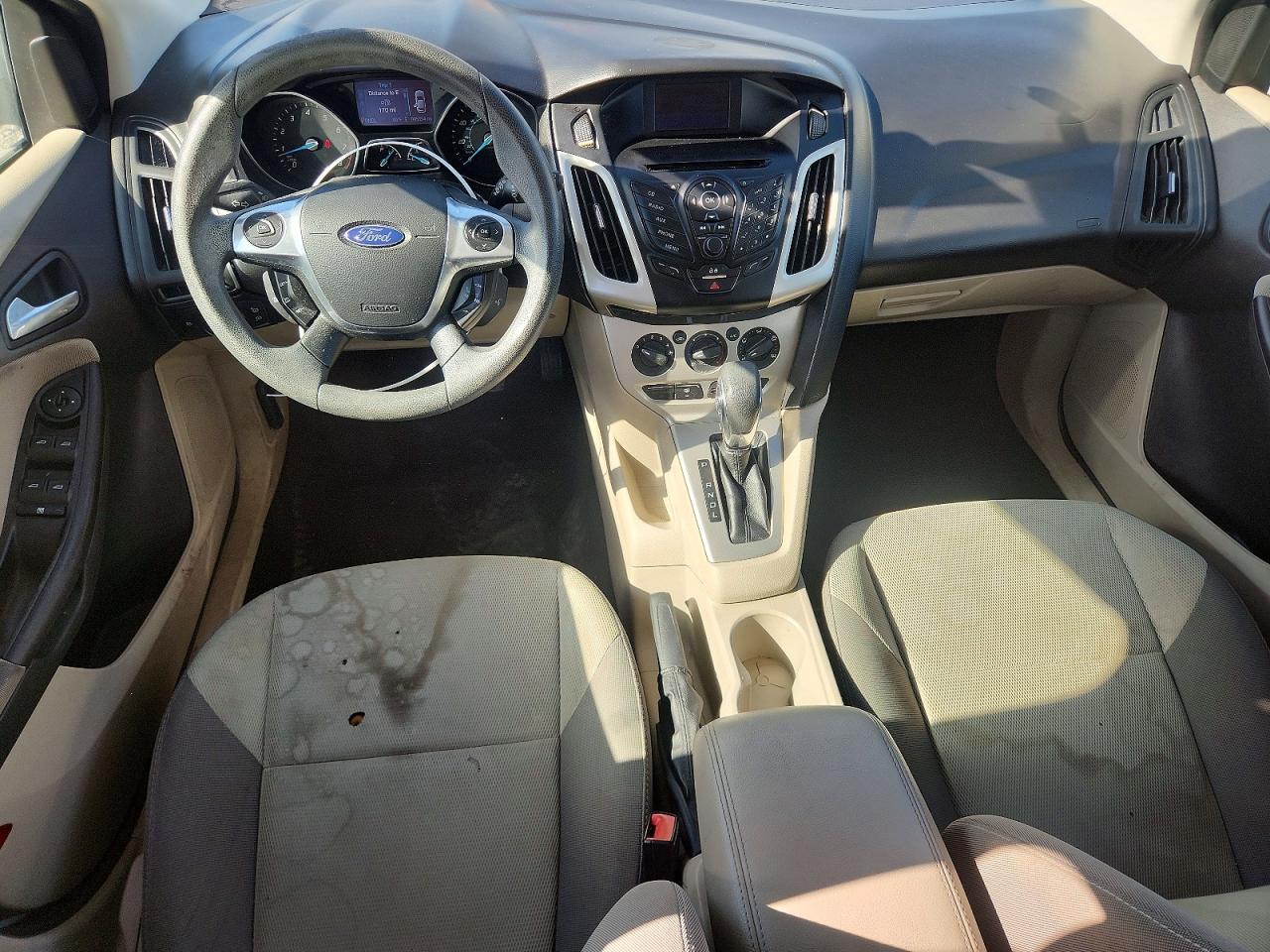 2013 Ford Focus Se White vin: 1FADP3K20DL145157