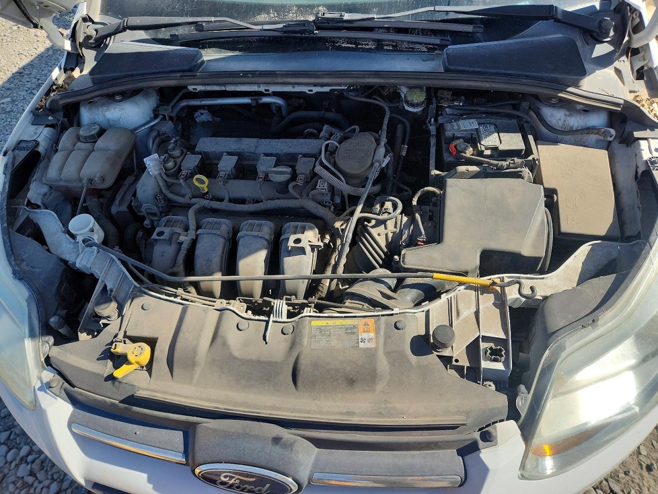2013 Ford Focus Se White vin: 1FADP3K20DL145157