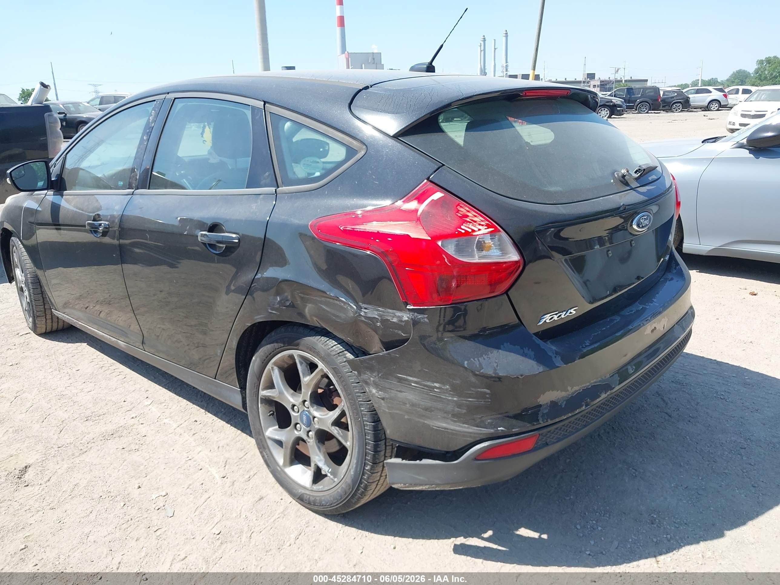 2013 Ford Focus Se Black vin: 1FADP3K20DL146048