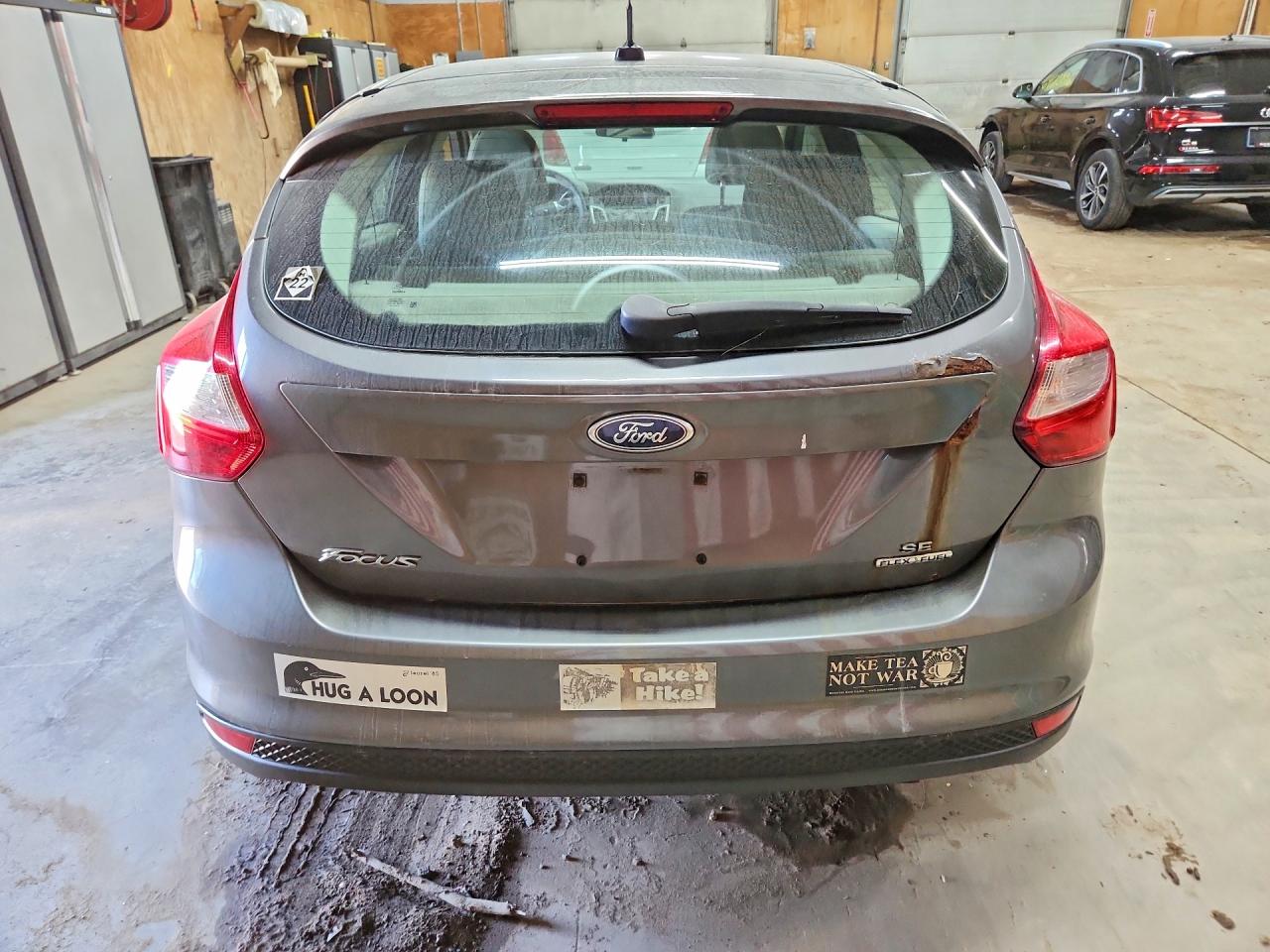 2013 Ford Focus Se Gray vin: 1FADP3K20DL162993