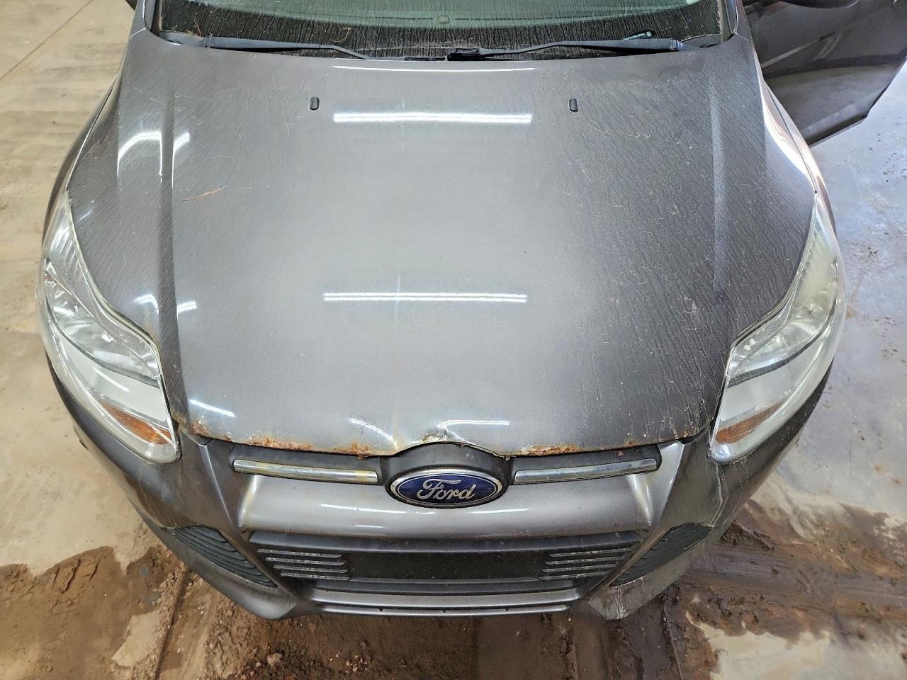 2013 Ford Focus Se Gray vin: 1FADP3K20DL162993