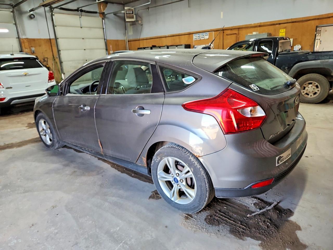 2013 Ford Focus Se Gray vin: 1FADP3K20DL162993