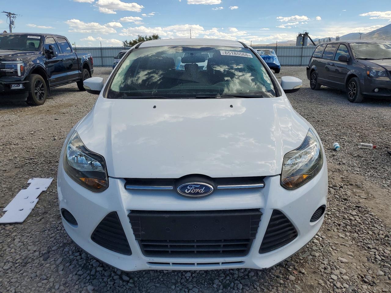 2013 Ford Focus Se White vin: 1FADP3K20DL233156