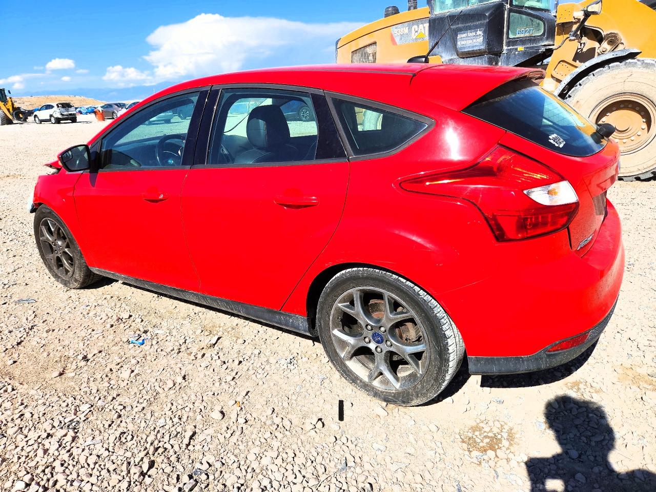 2013 Ford Focus Se Red vin: 1FADP3K20DL237675