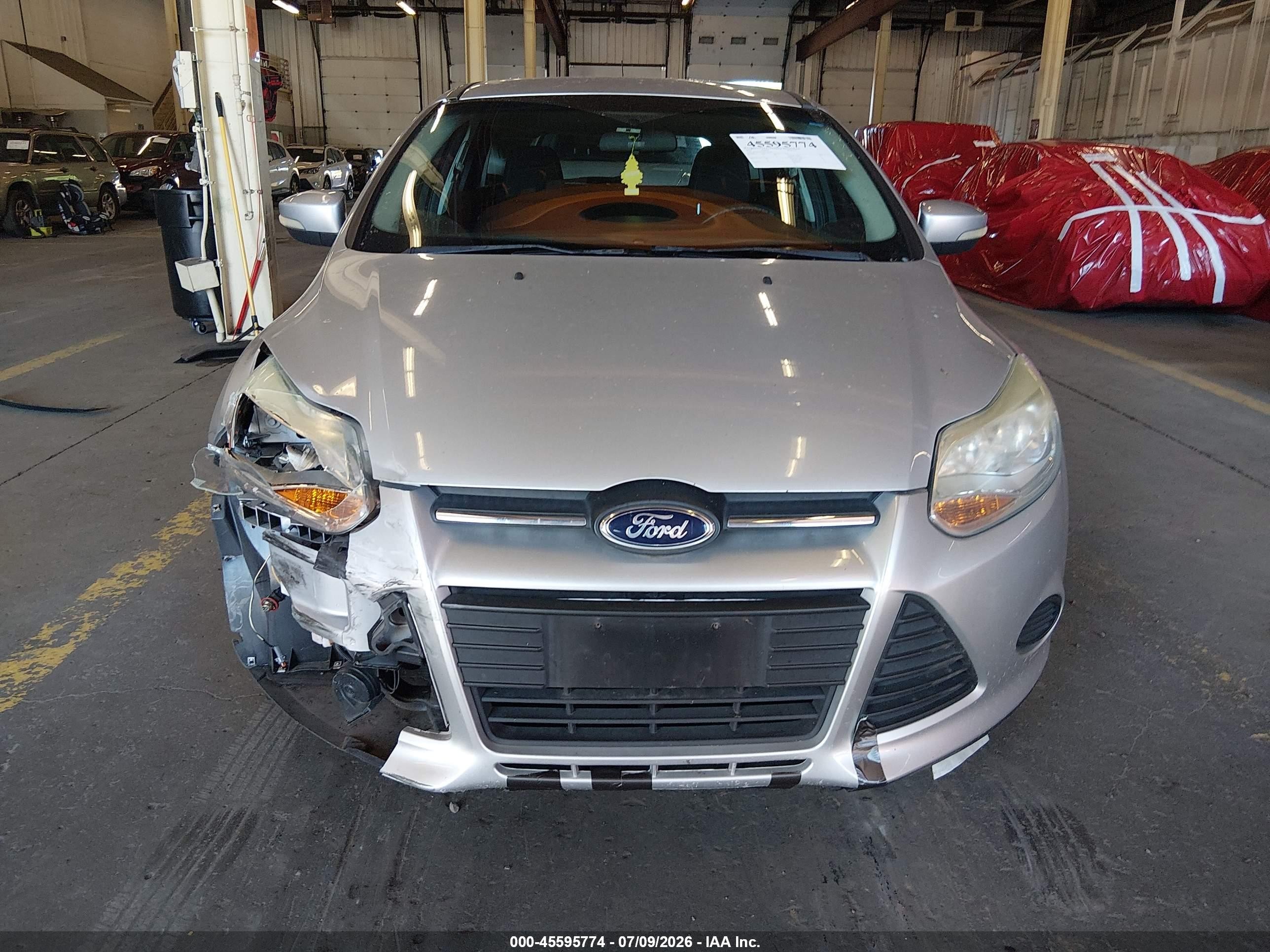 2013 Ford Focus Se Silver vin: 1FADP3K20DL252192