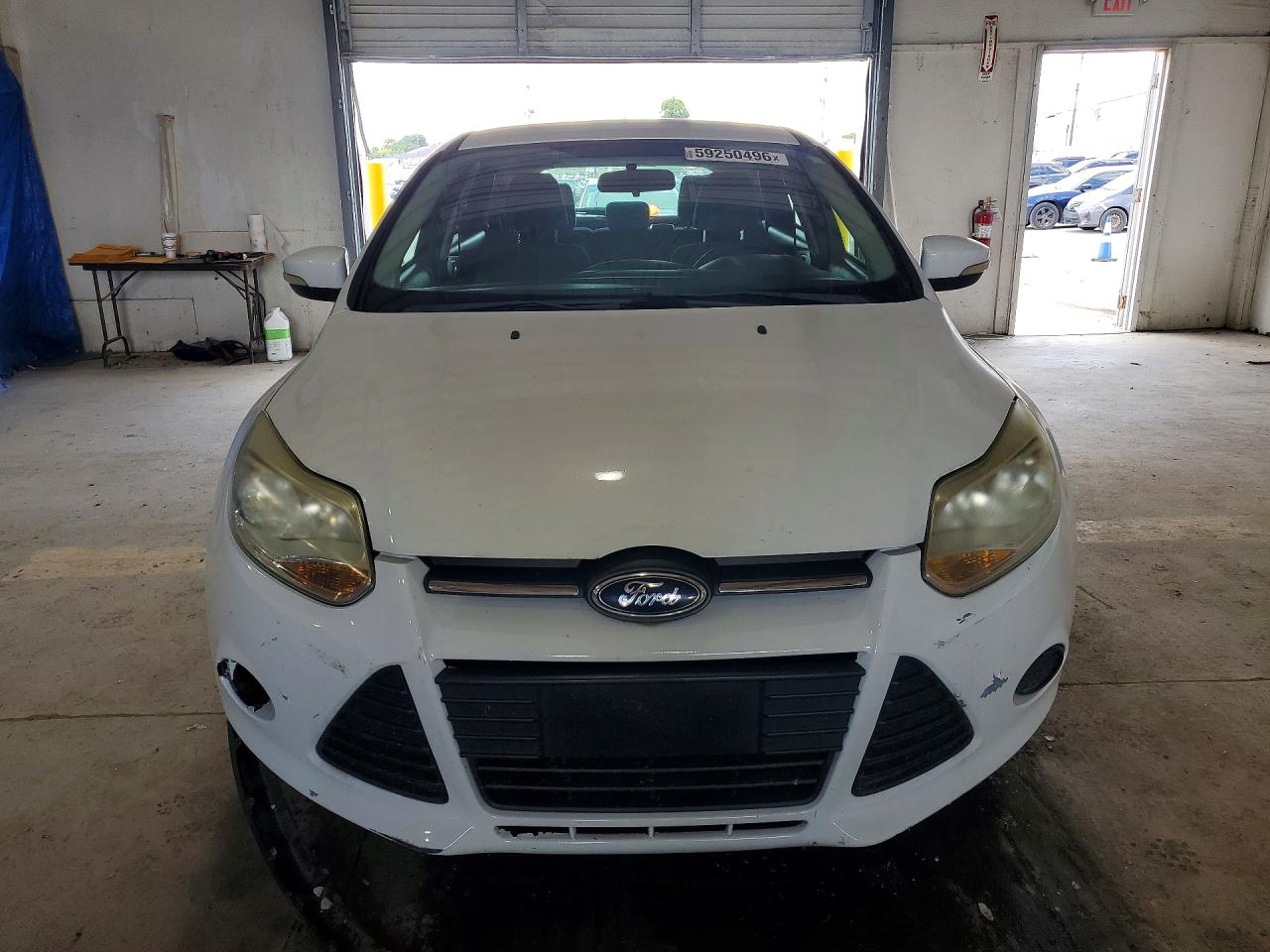 2013 Ford Focus Se White vin: 1FADP3K20DL259711