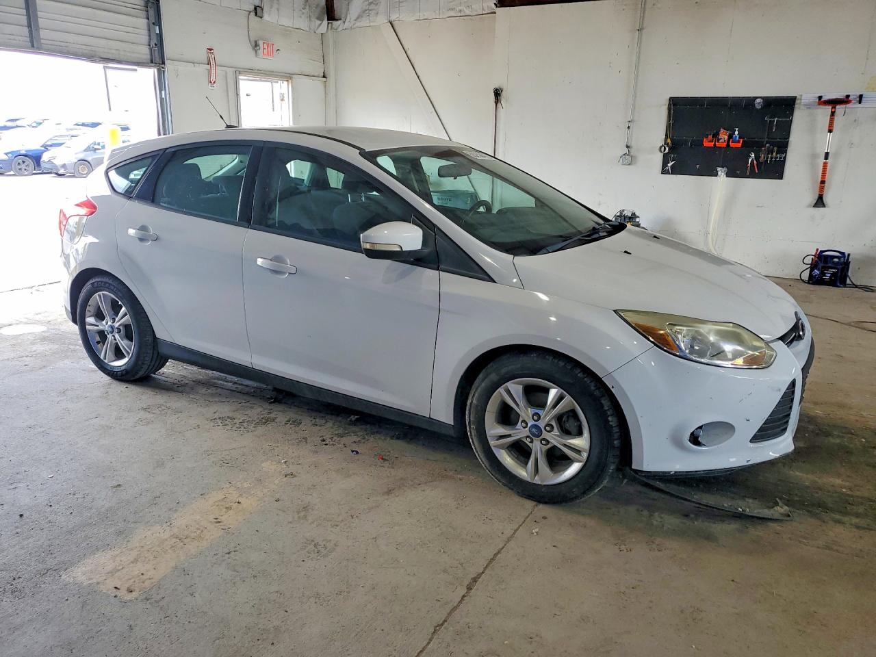 2013 Ford Focus Se White vin: 1FADP3K20DL259711