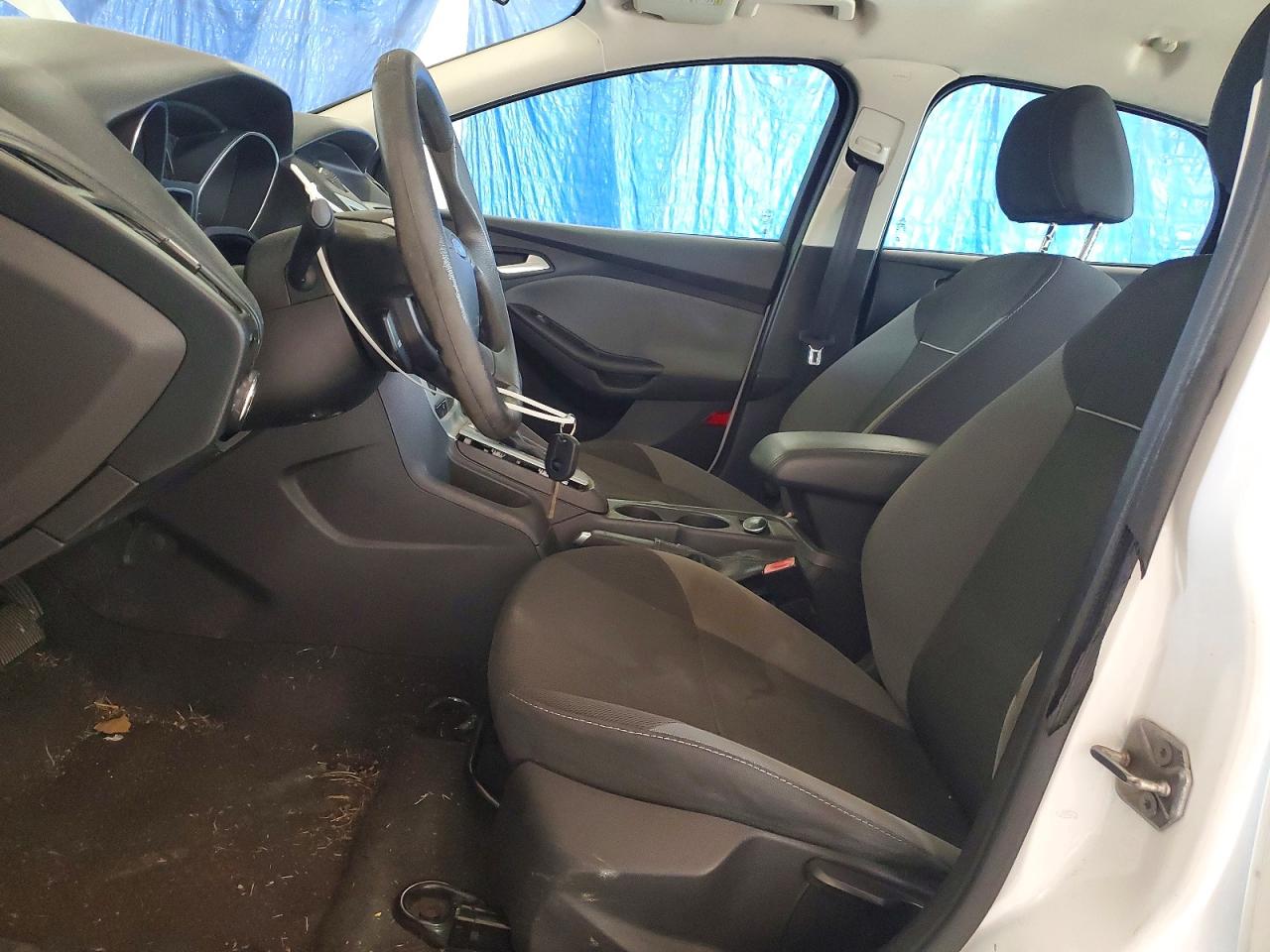 2013 Ford Focus Se White vin: 1FADP3K20DL259711