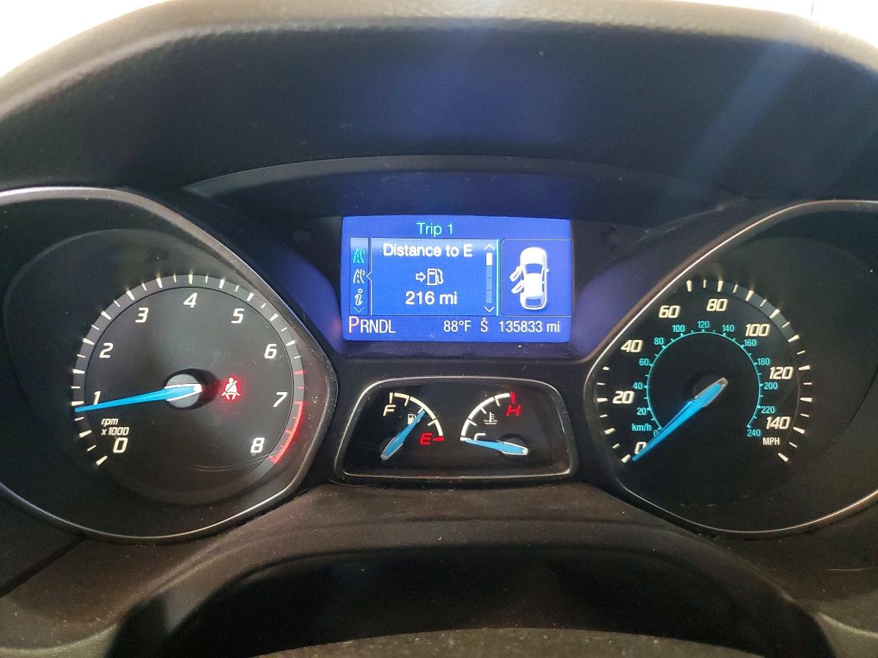 2013 Ford Focus Se White vin: 1FADP3K20DL259711
