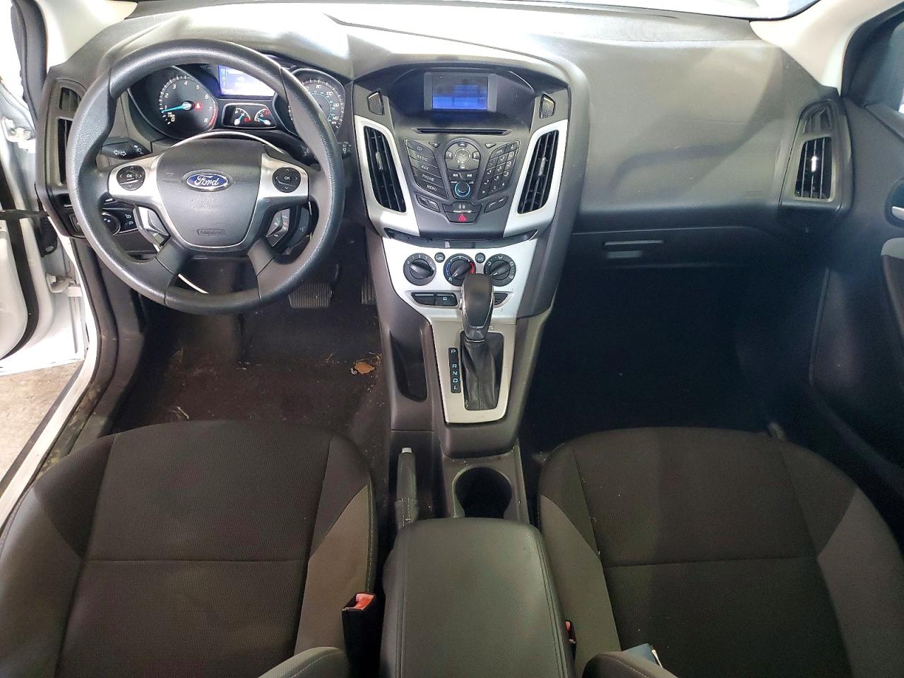 2013 Ford Focus Se White vin: 1FADP3K20DL259711