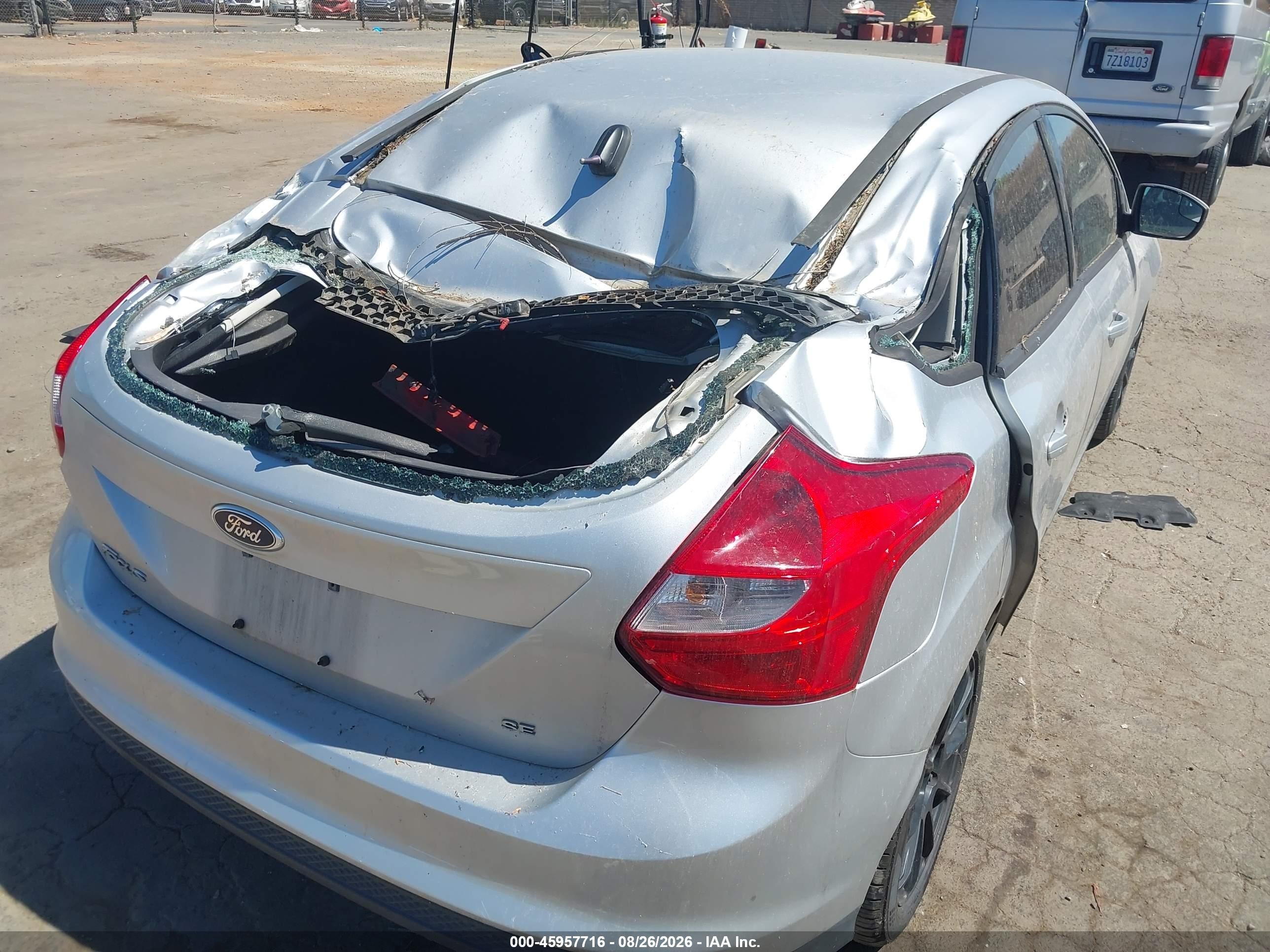 2013 Ford Focus Se Silver vin: 1FADP3K20DL319616