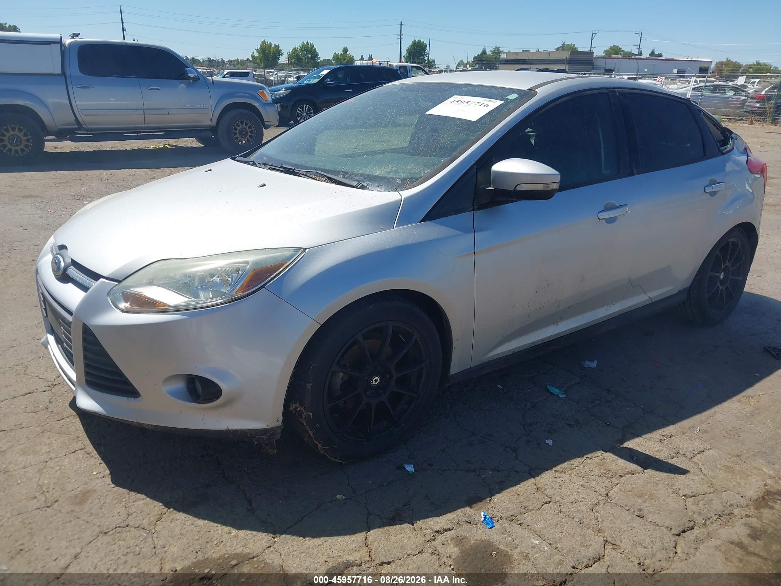2013 Ford Focus Se Silver vin: 1FADP3K20DL319616